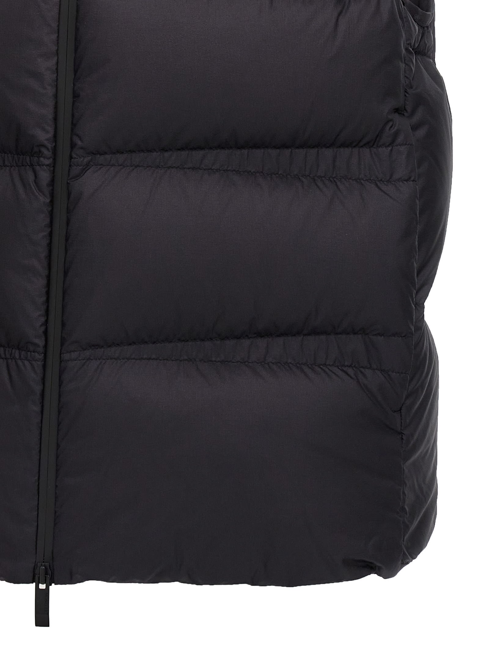 Shop Moncler Lausen Vest In Black