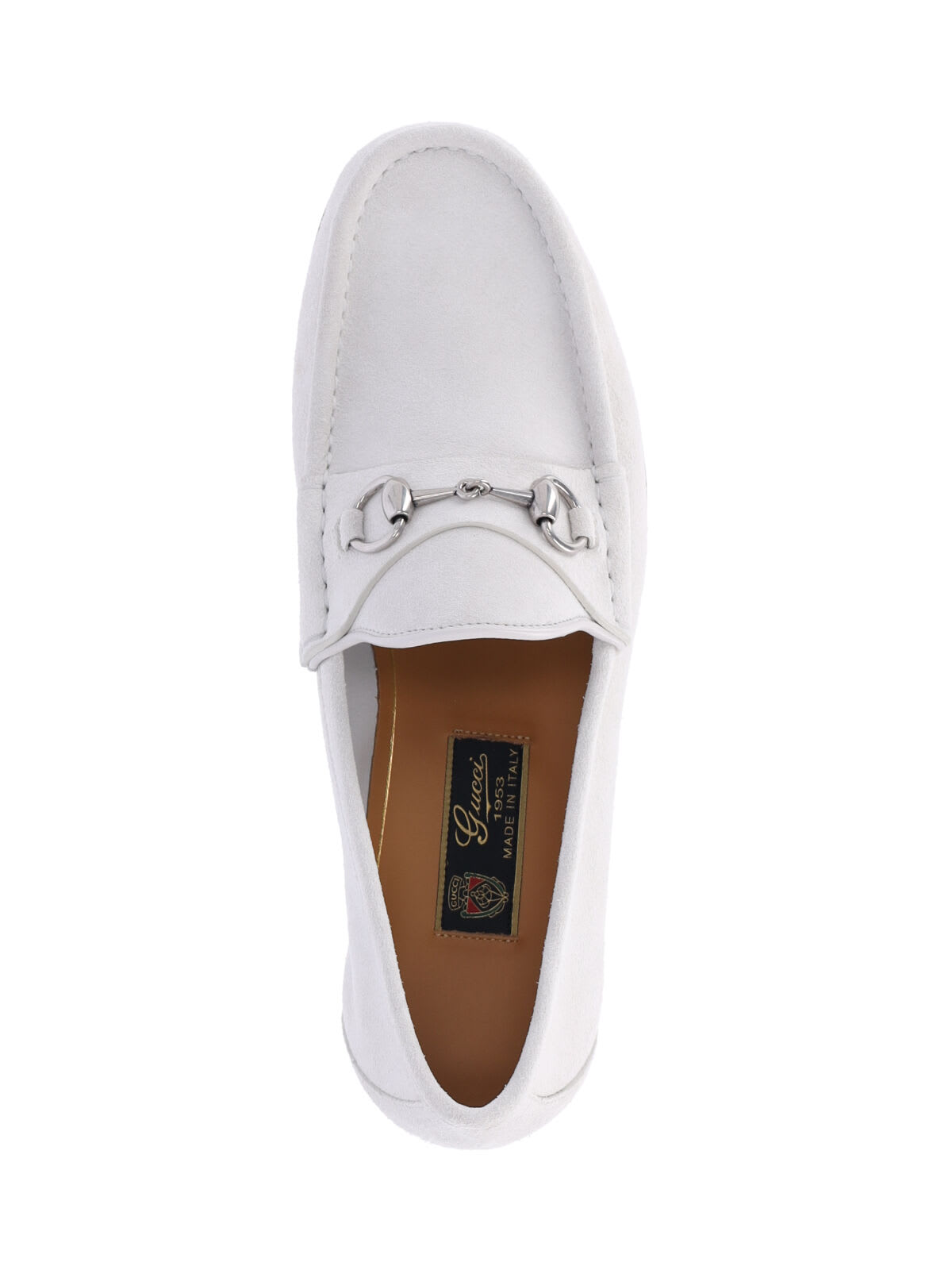 Gucci Loafers With Clamp In Gray