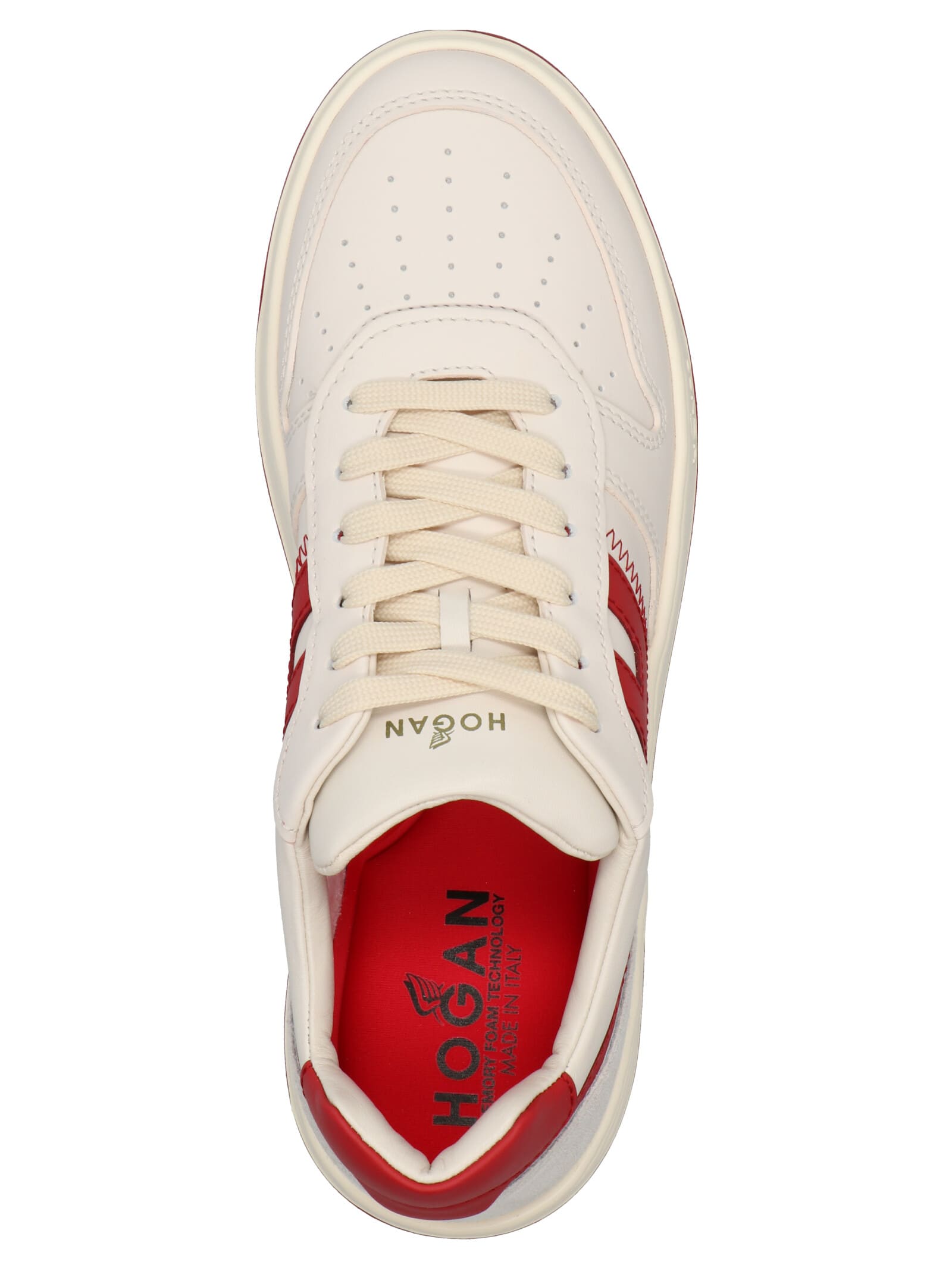Hogan Sneakers H630 Greyredwhite In Grey,red,white | ModeSens