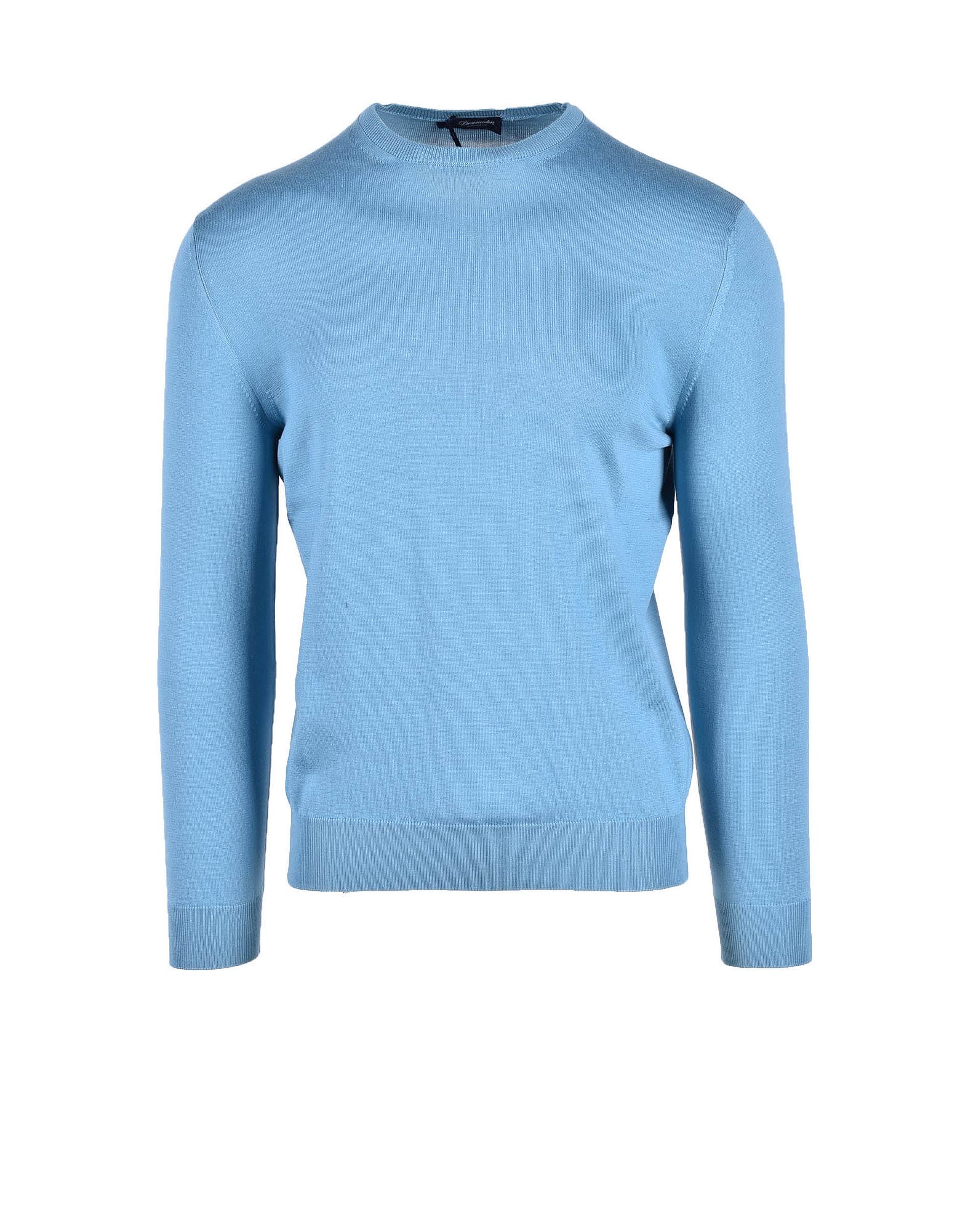Drumohr Mens Light Blue Sweater