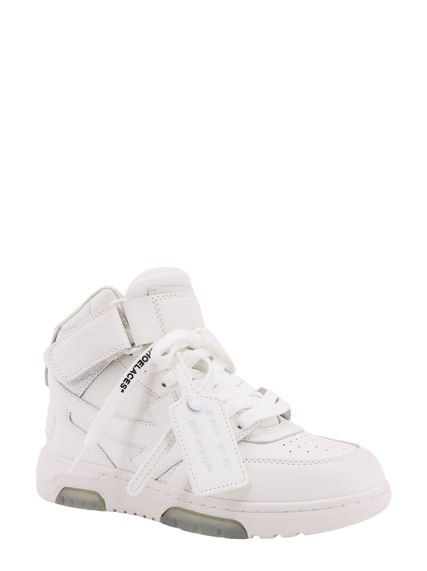 Shop Off-white Out Of Office Sneakers In Bianco