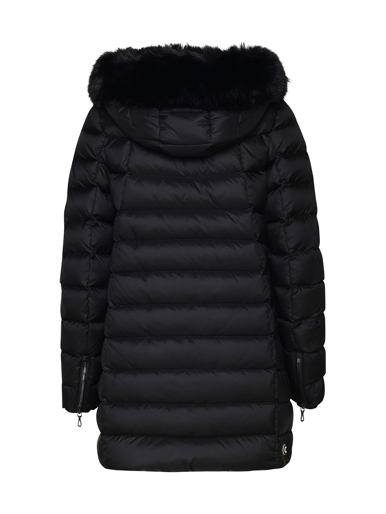 Shop Colmar Long Padded Jacket In Black