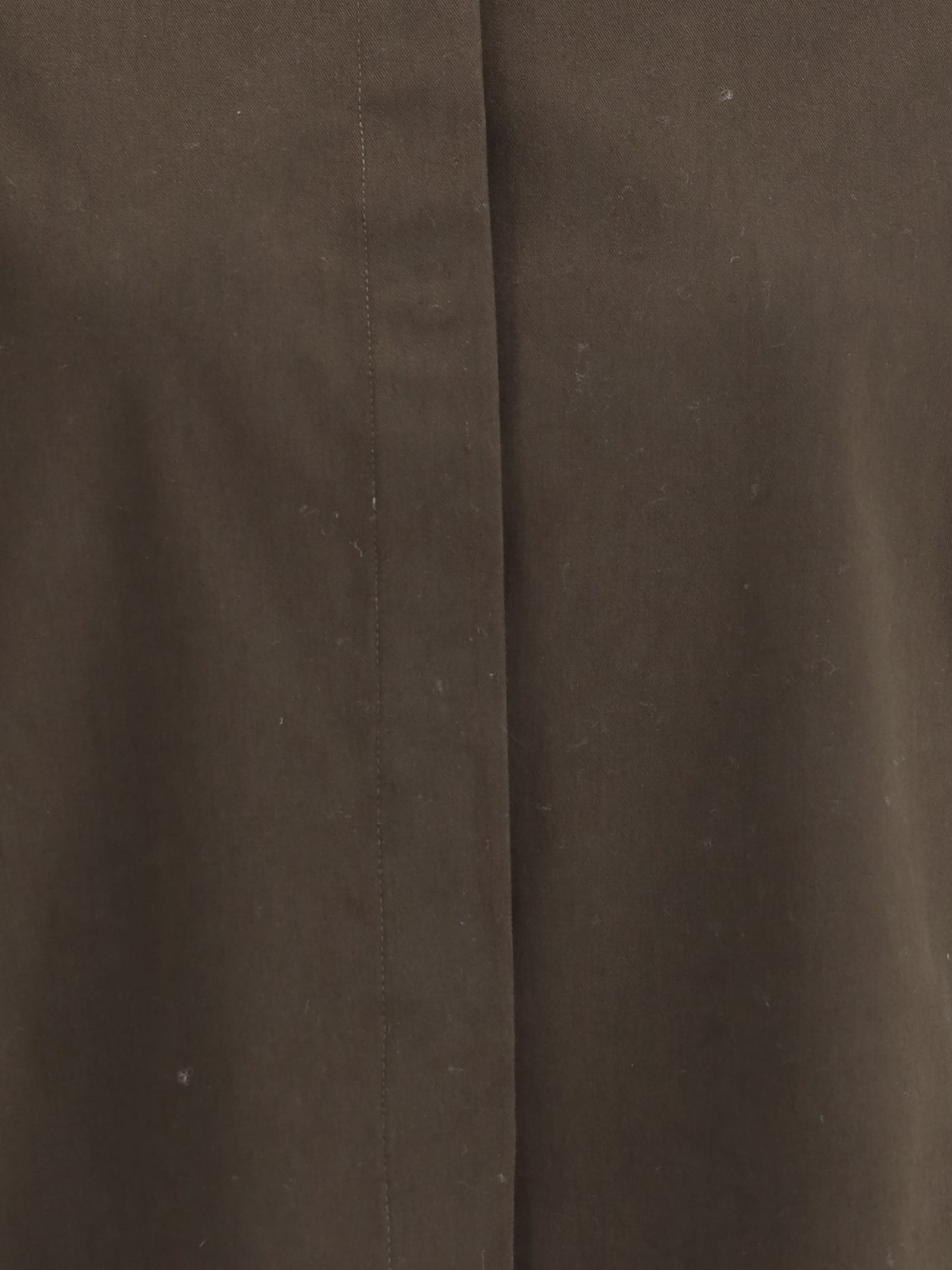 Ella Oversized Shirt In Brown