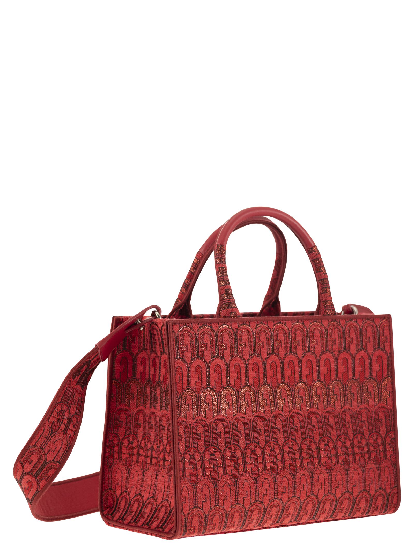 Shop Furla Opportunity - Tote Bag Small In Toni Rosso