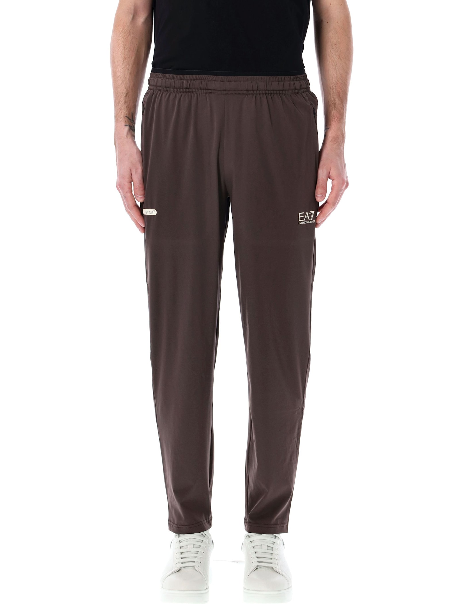 Ea7 Dynamic Athlete Trousers In Brown