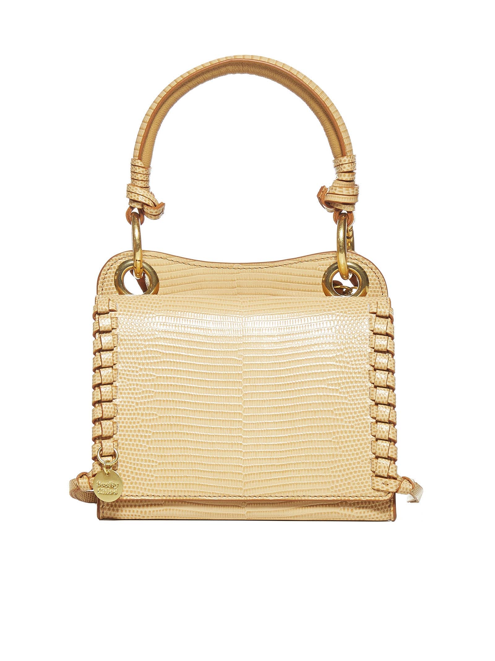 SEE BY CHLOÉ TILDA MINI LEATHER AND SUEDE BAG