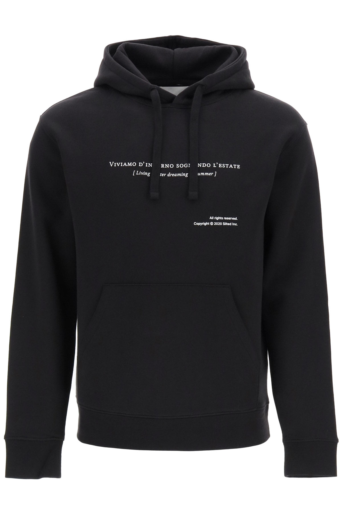 Silted Estate Hooded Sweatshirt With Print