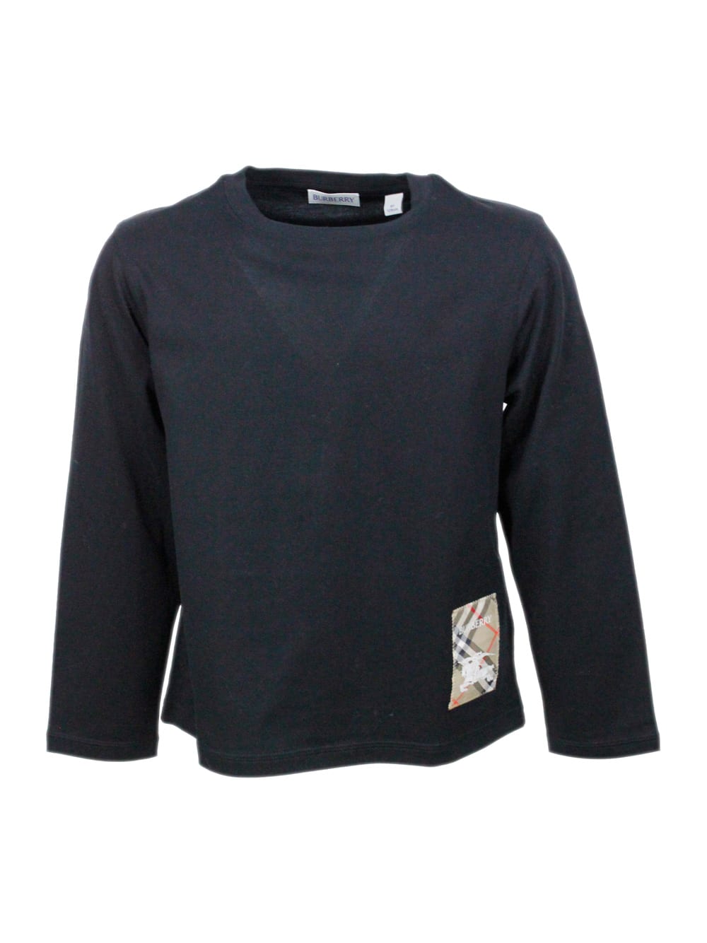 Burberry T-shirt In Black