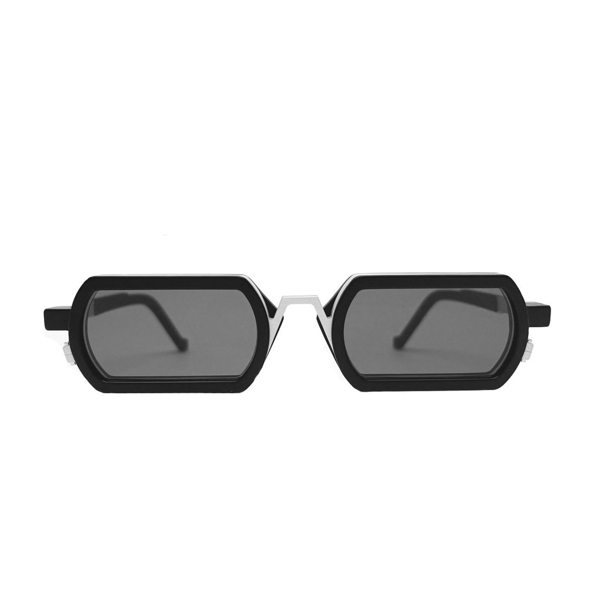 Vava Eyewear Wl0072 White Label Black Sunglasses In Black