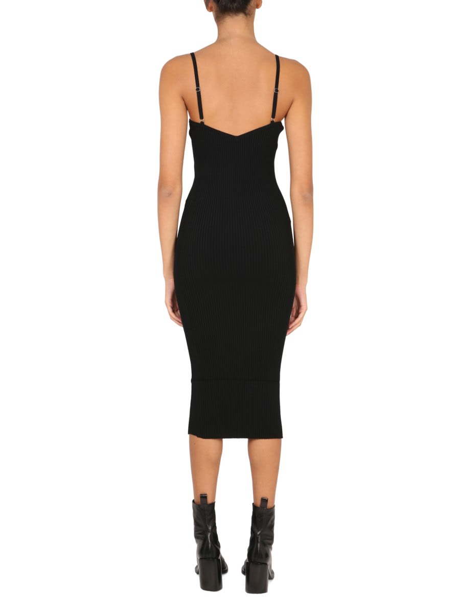 Shop Helmut Lang Bralette Dress In Black