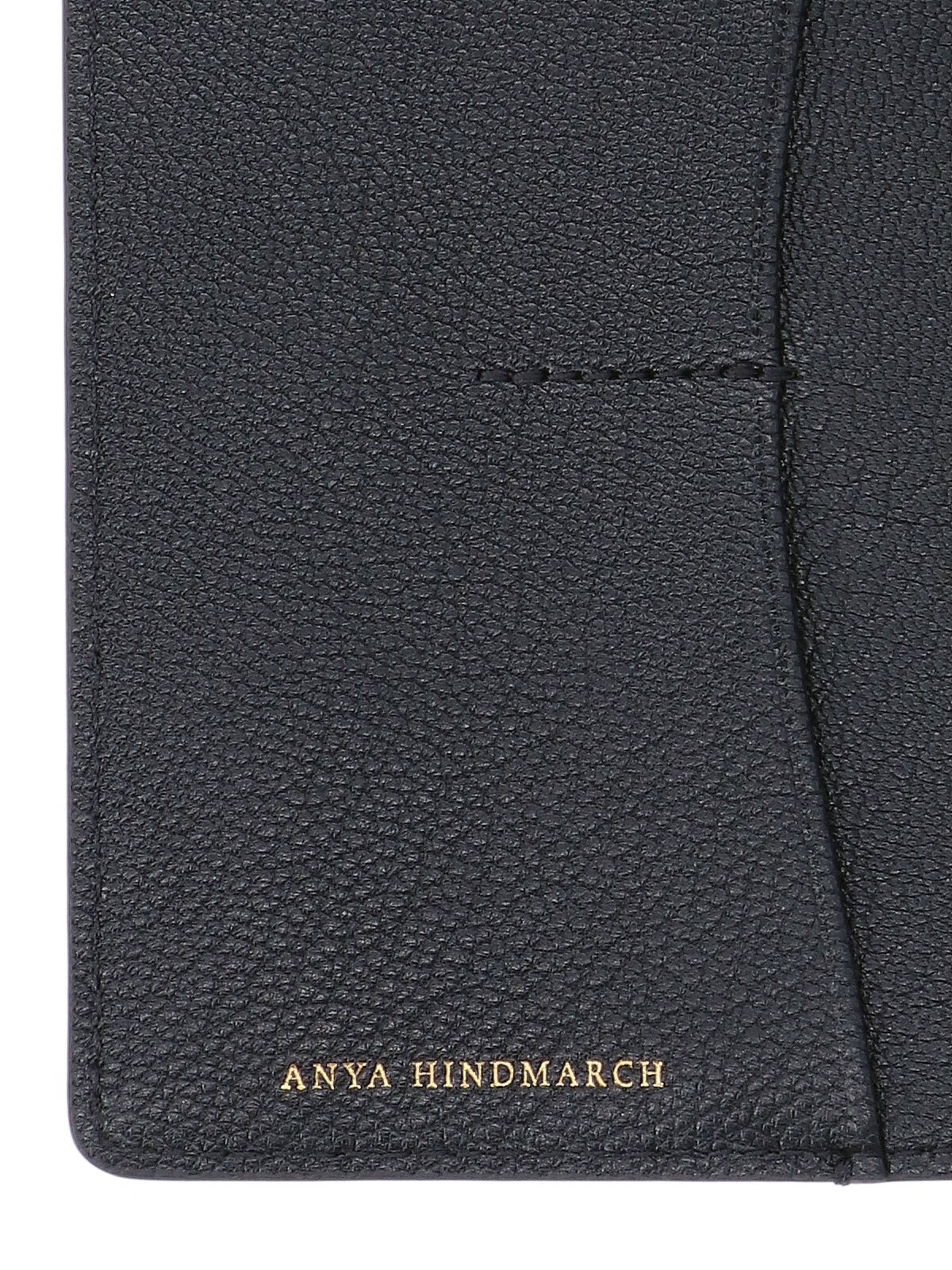 Anya Hindmarch Eyes Passport Holder In Black
