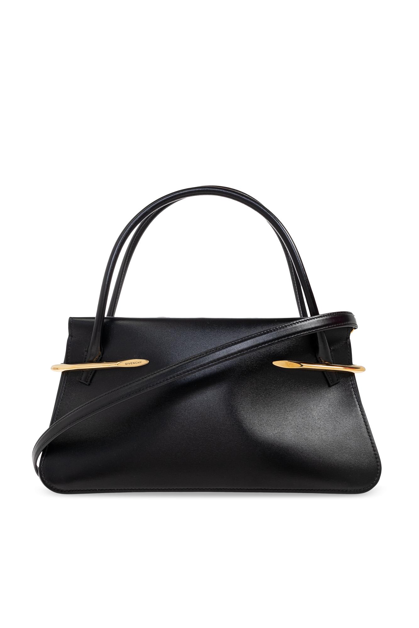 Givenchy Versatile Tote Bag Shoulder Strap Top Handles In Black