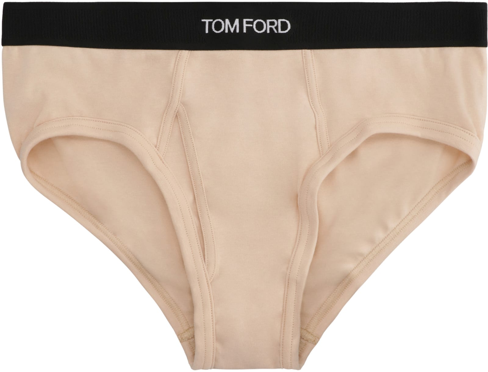 Tom Ford Cotton Briefs With Elastic Band In Pink