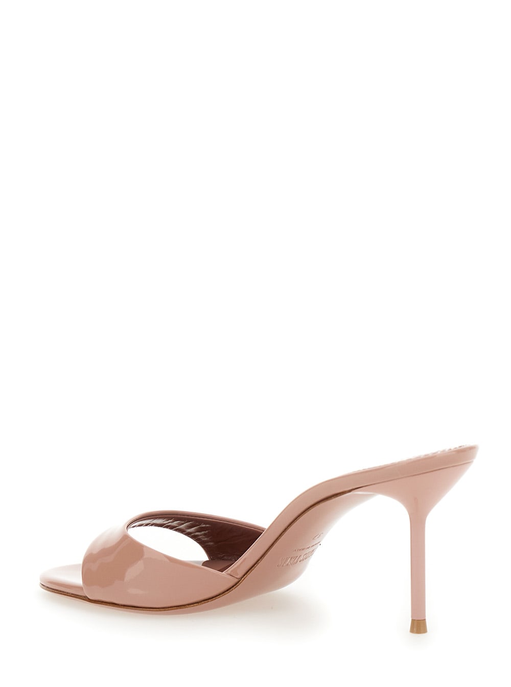 Paris Texas 'lidia' Pink Mules With Stiletto Heel In Patent Leather Woman In Pink