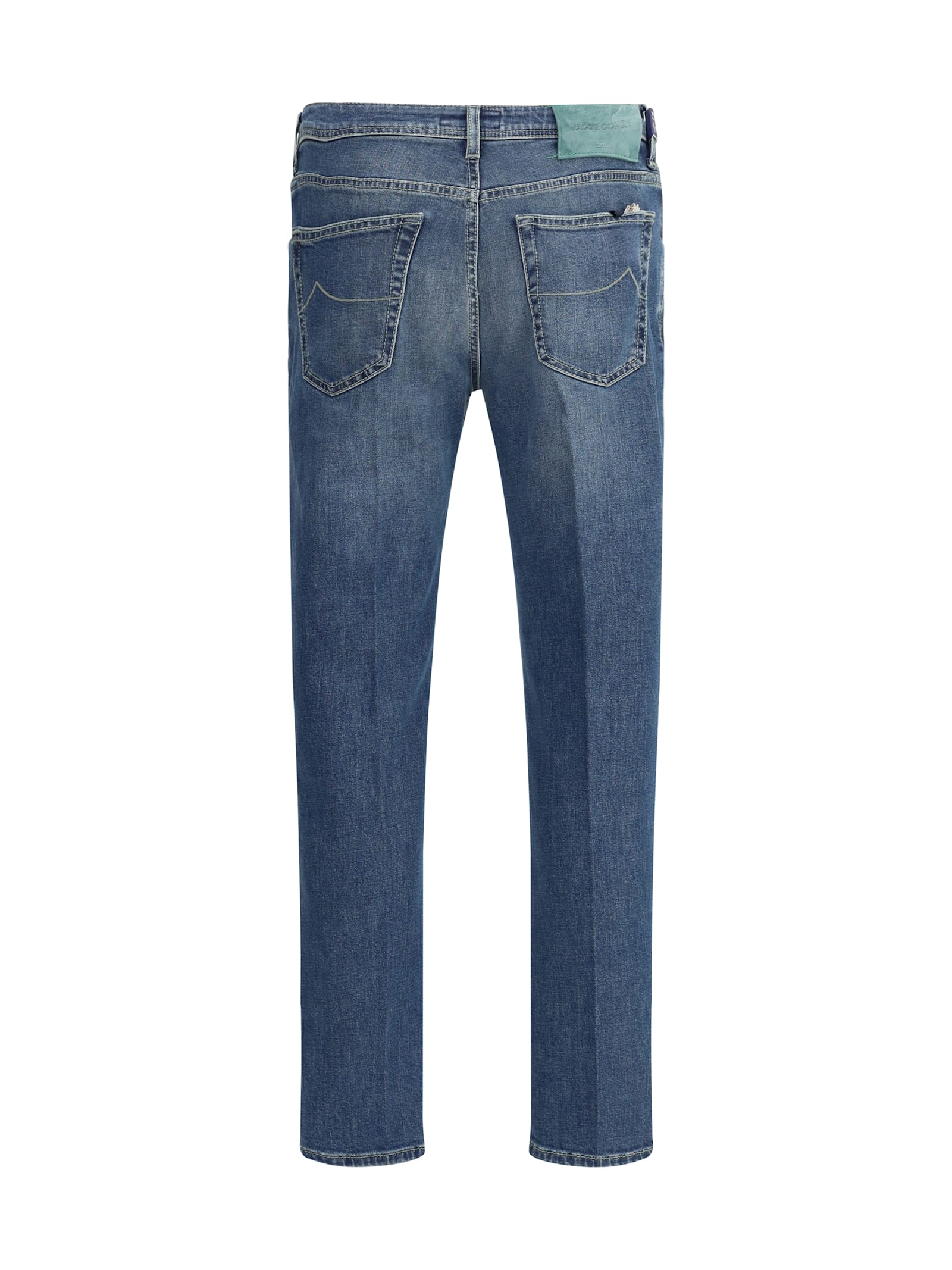 Jacob Cohen Denim Jeans Scott In Cotton And Lyocell In Blue