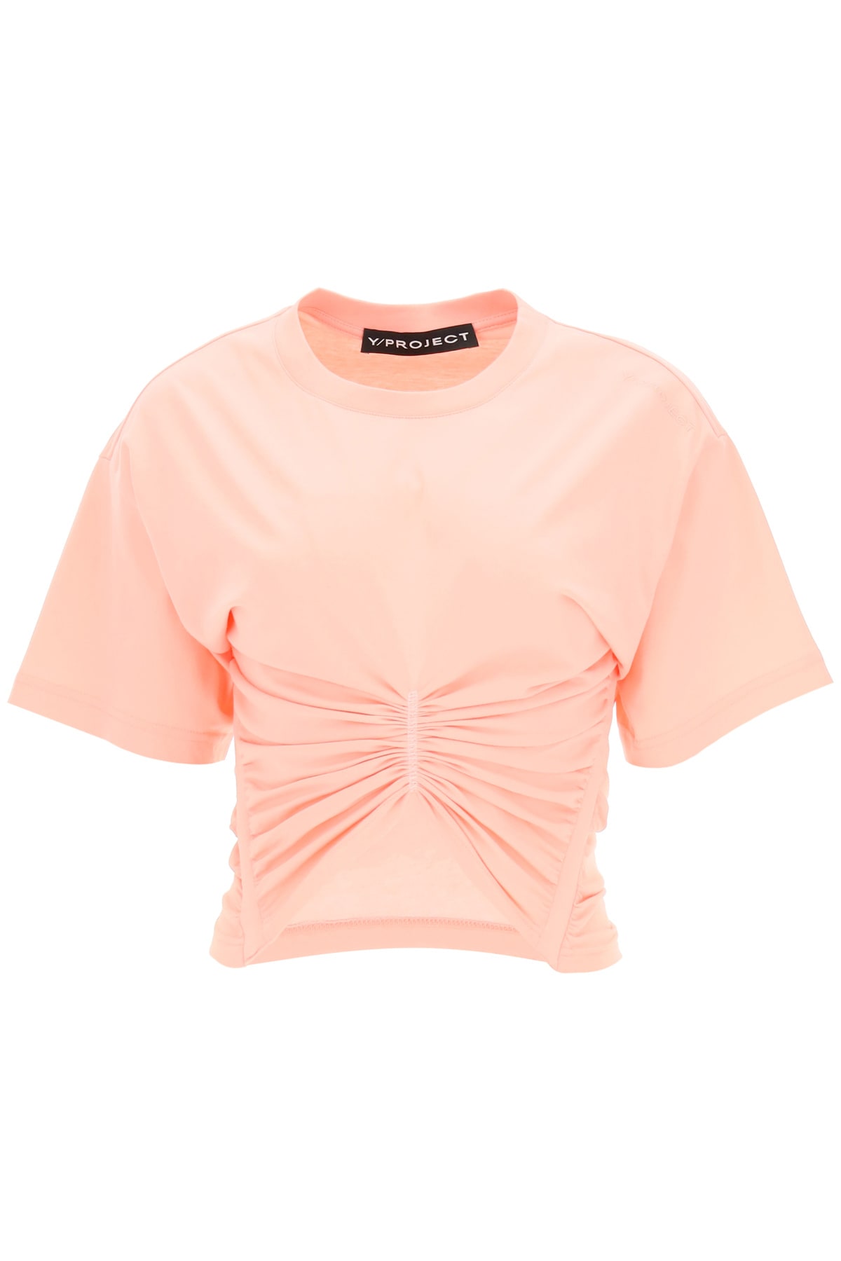 Y/Project Draped Cotton T-shirt