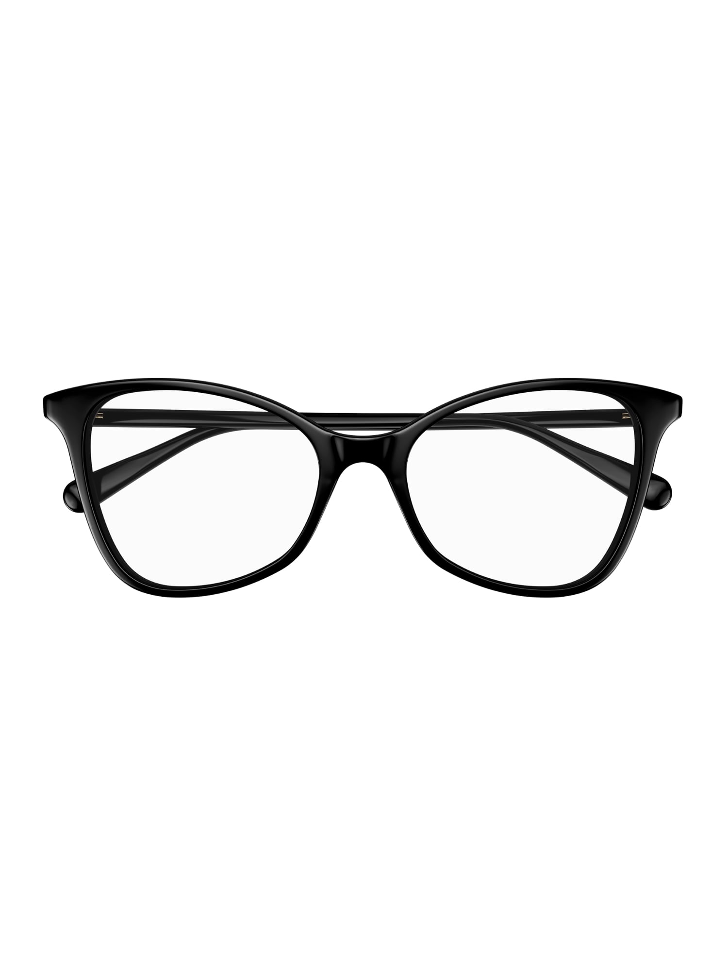 Shop Gucci 1fa84li0a Glasses In 001 Black Black Transpare