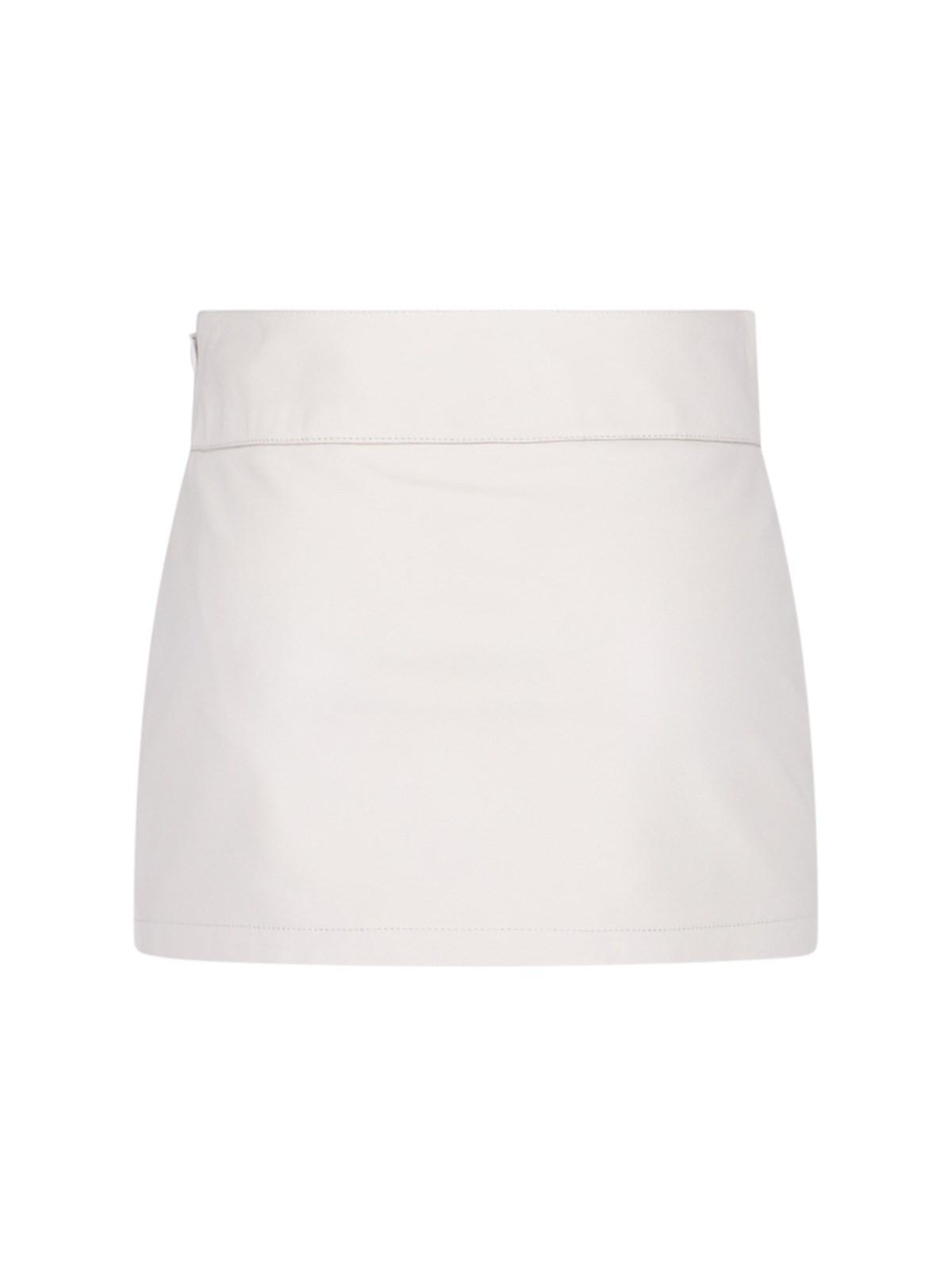 Shop Diesel L-dixy Logo Mini Skirt