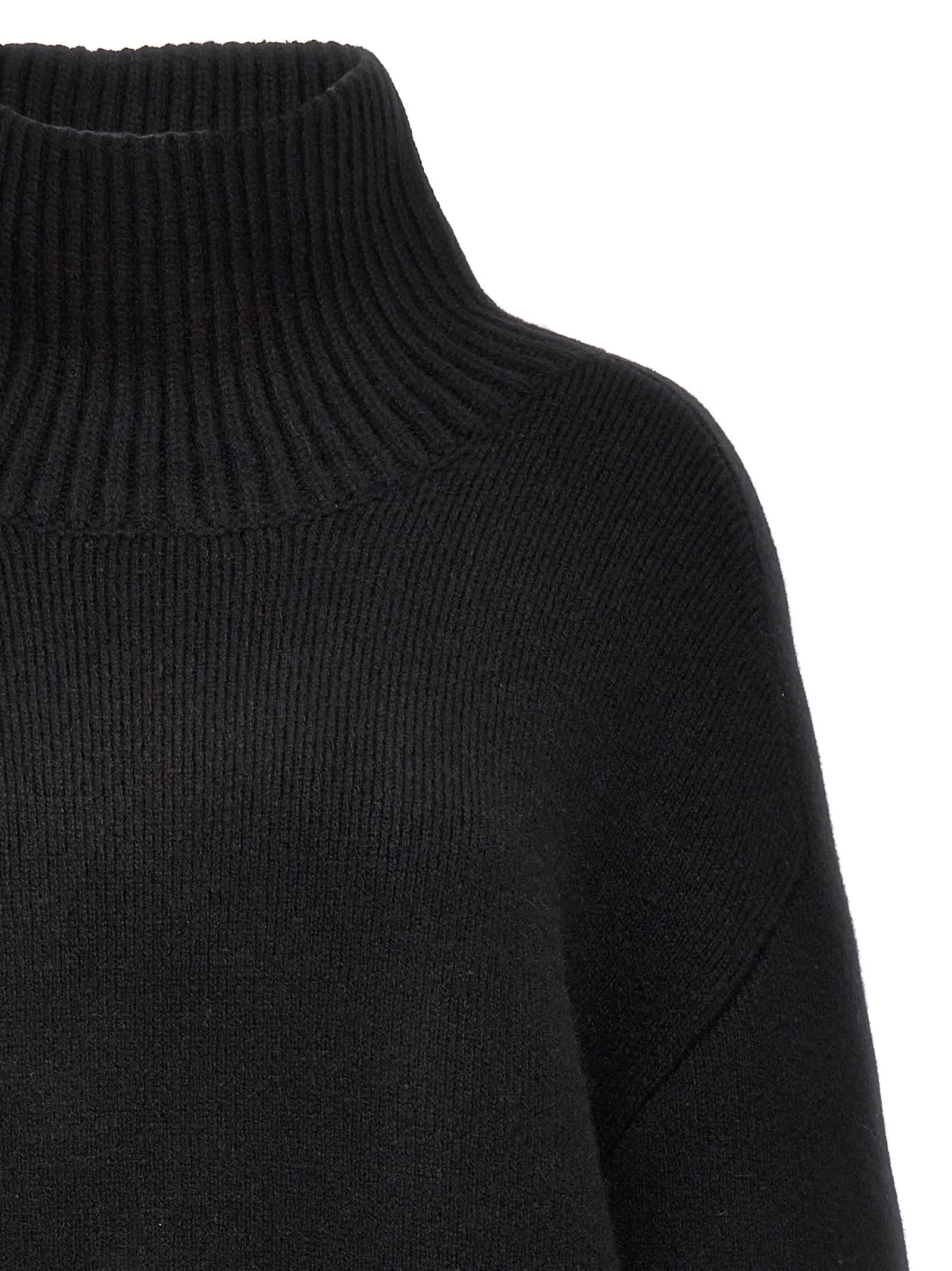 Shop Khaite Landen Sweater In Black