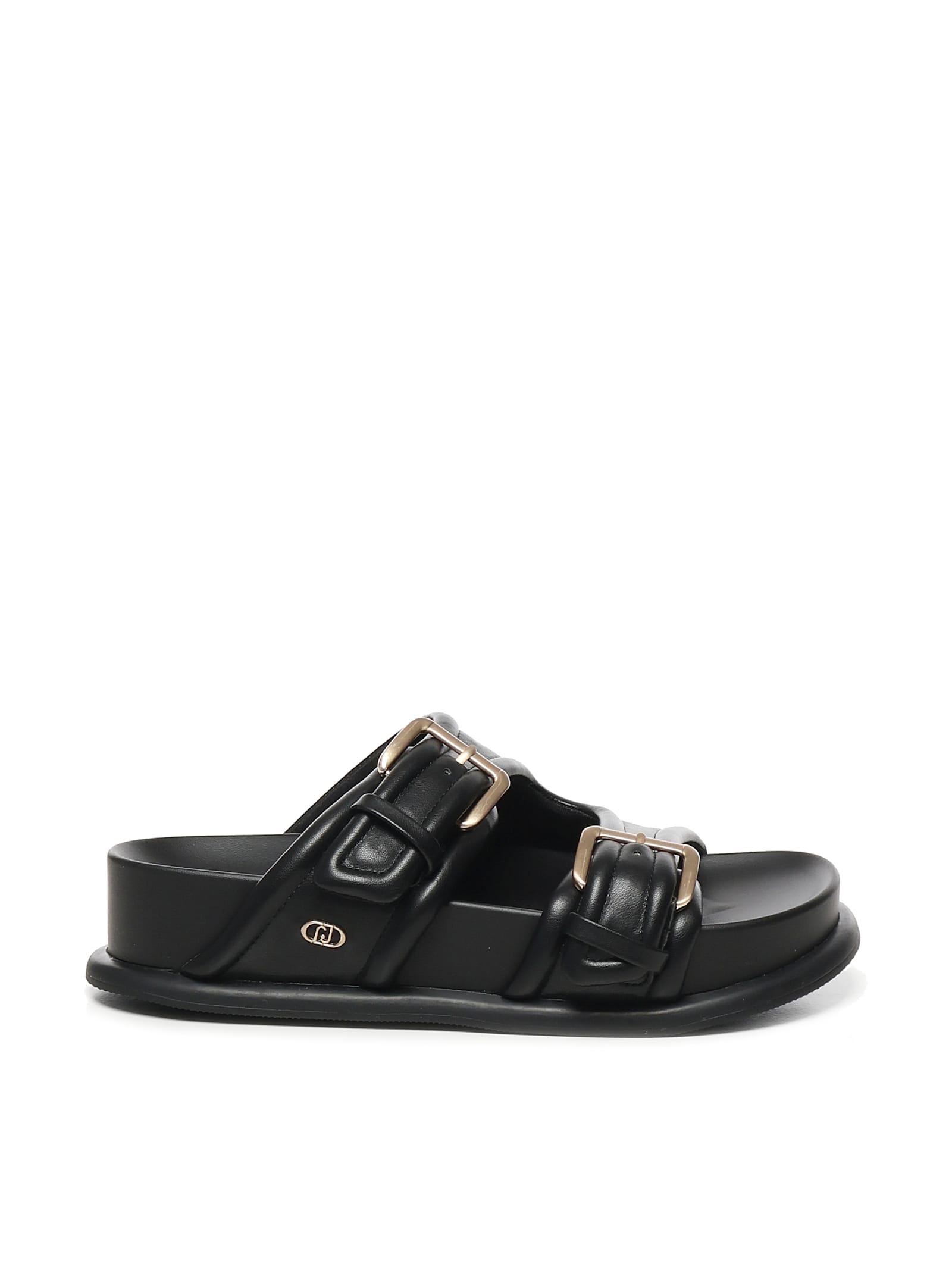 LIU •JO SANDALS WITH BOLD STRAPS