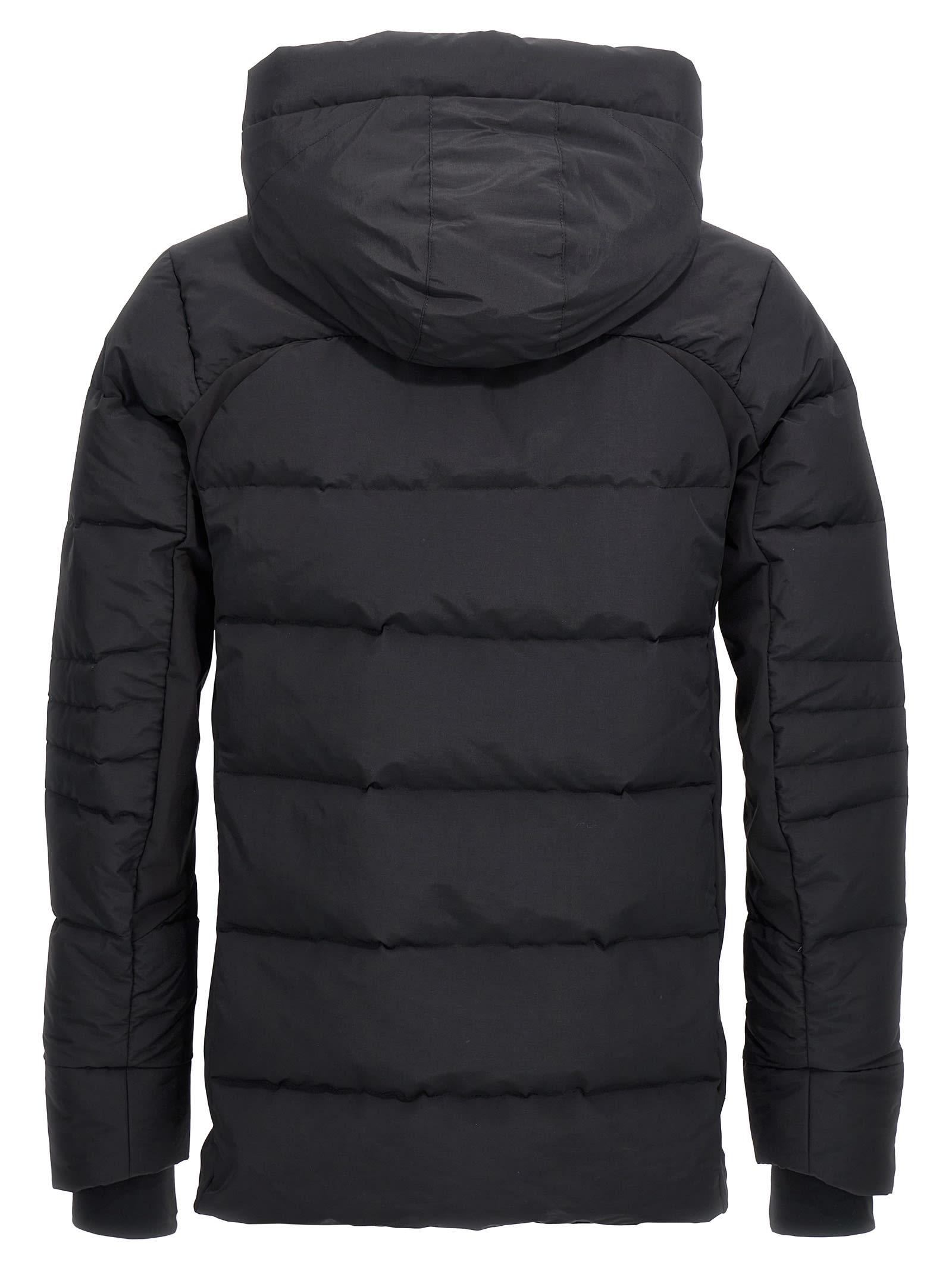 Shop Canada Goose Hybridge Down Jacket In Black