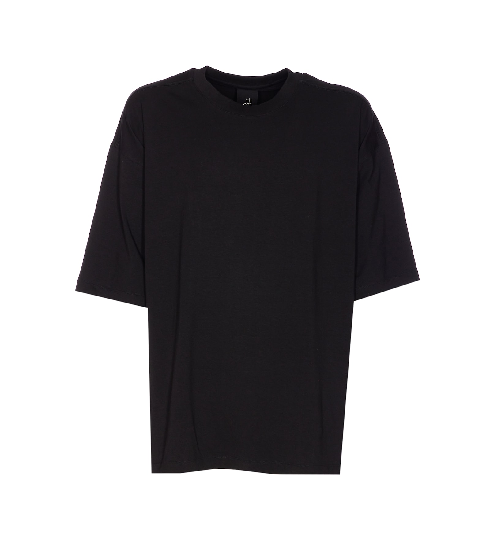 Thom Krom Black Crew Neck T-shirt In Black