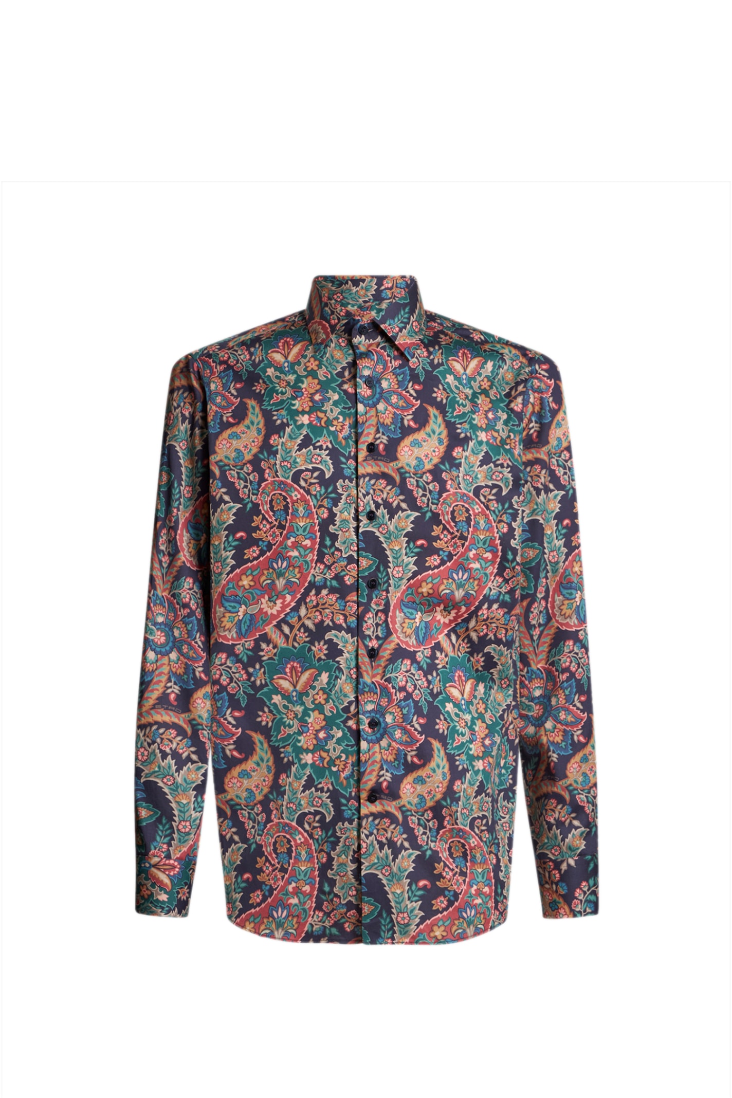 Shop Etro Shirt In Multicolour