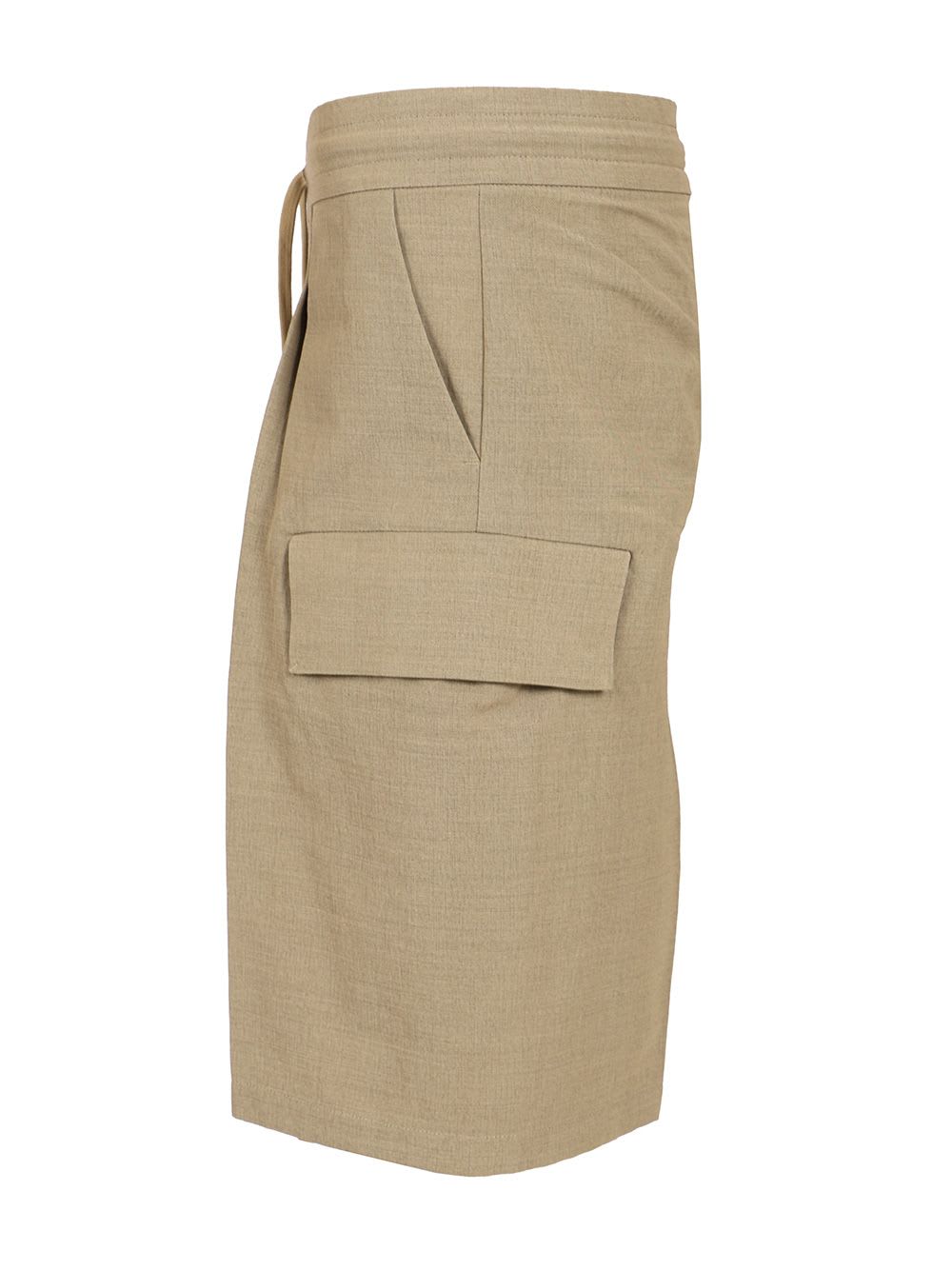 Shop Fear Of God Cargo Short In Beige