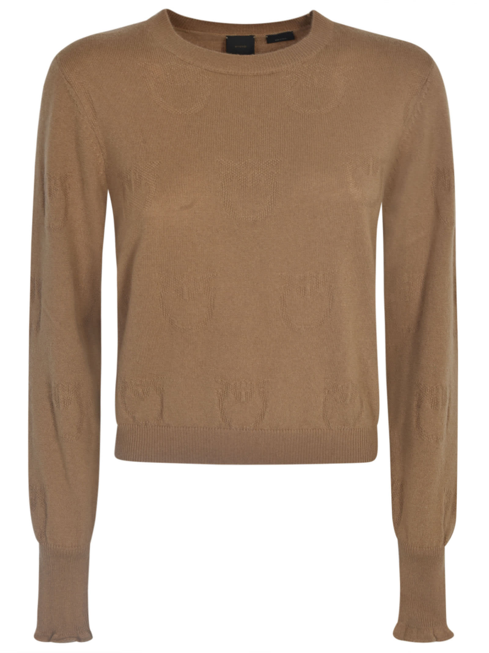 Shop Pinko Marmotta Sweater In Camel