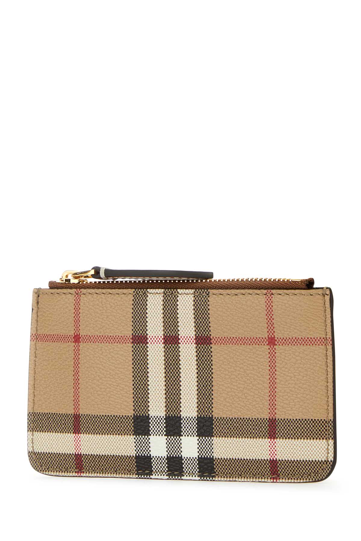 Shop Burberry Printed Canvas Coin Purse In Archivebeige