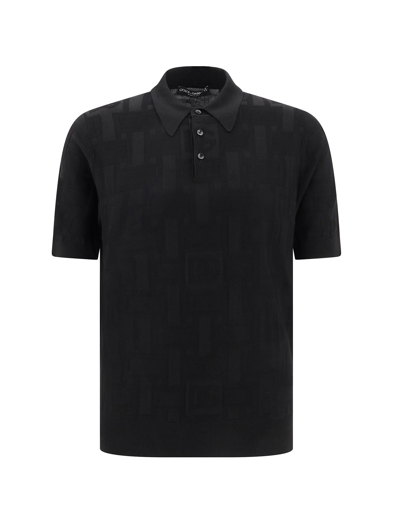 Fendi Silk Polo Shirt