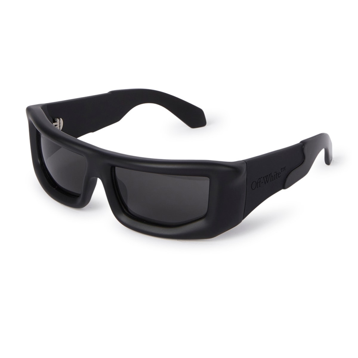 Shop Off-white Volcanite Sunglasses In Nero