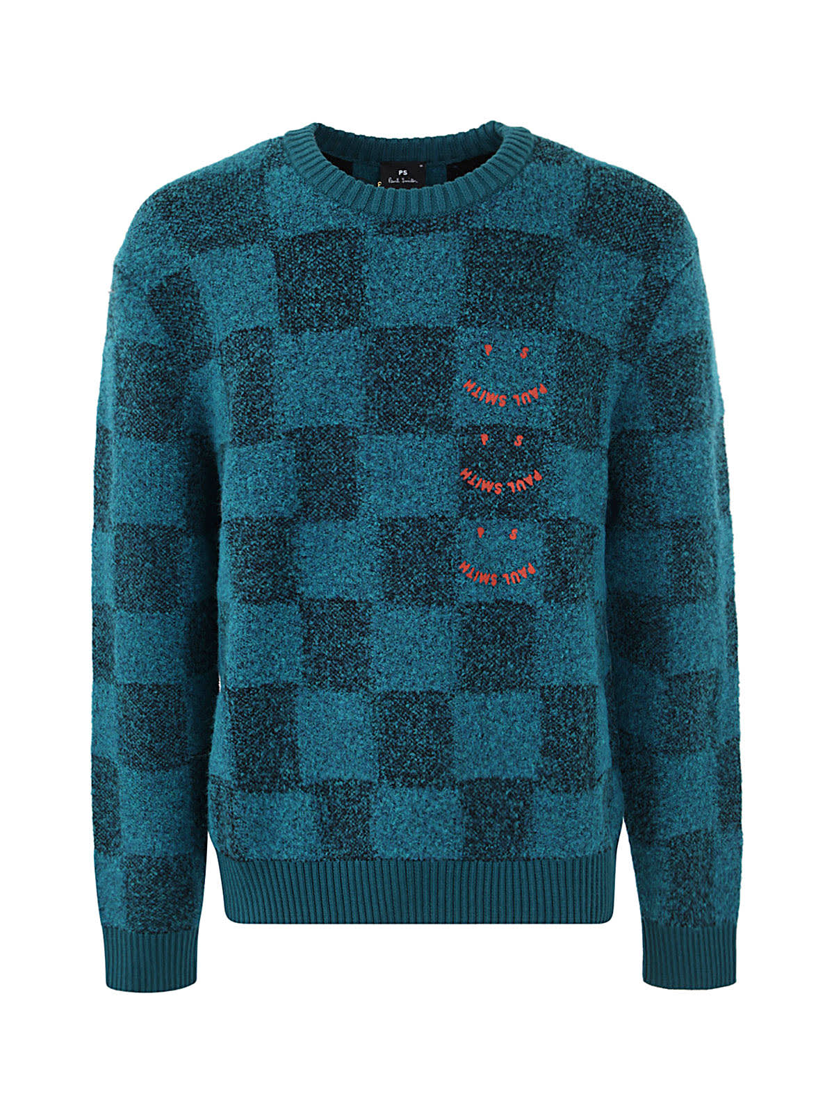 PS by Paul Smith Mens Pullover Crew Neck Happy