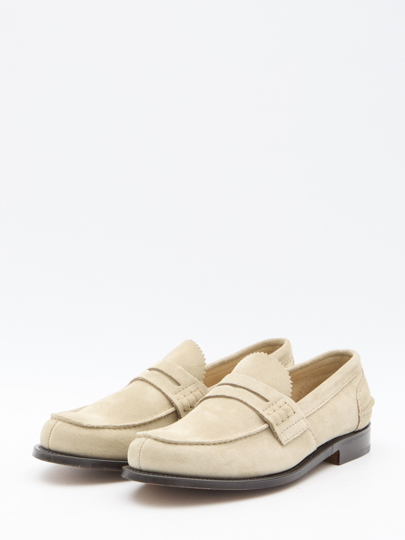 Shop Church's Pembrey Loafers In Beige