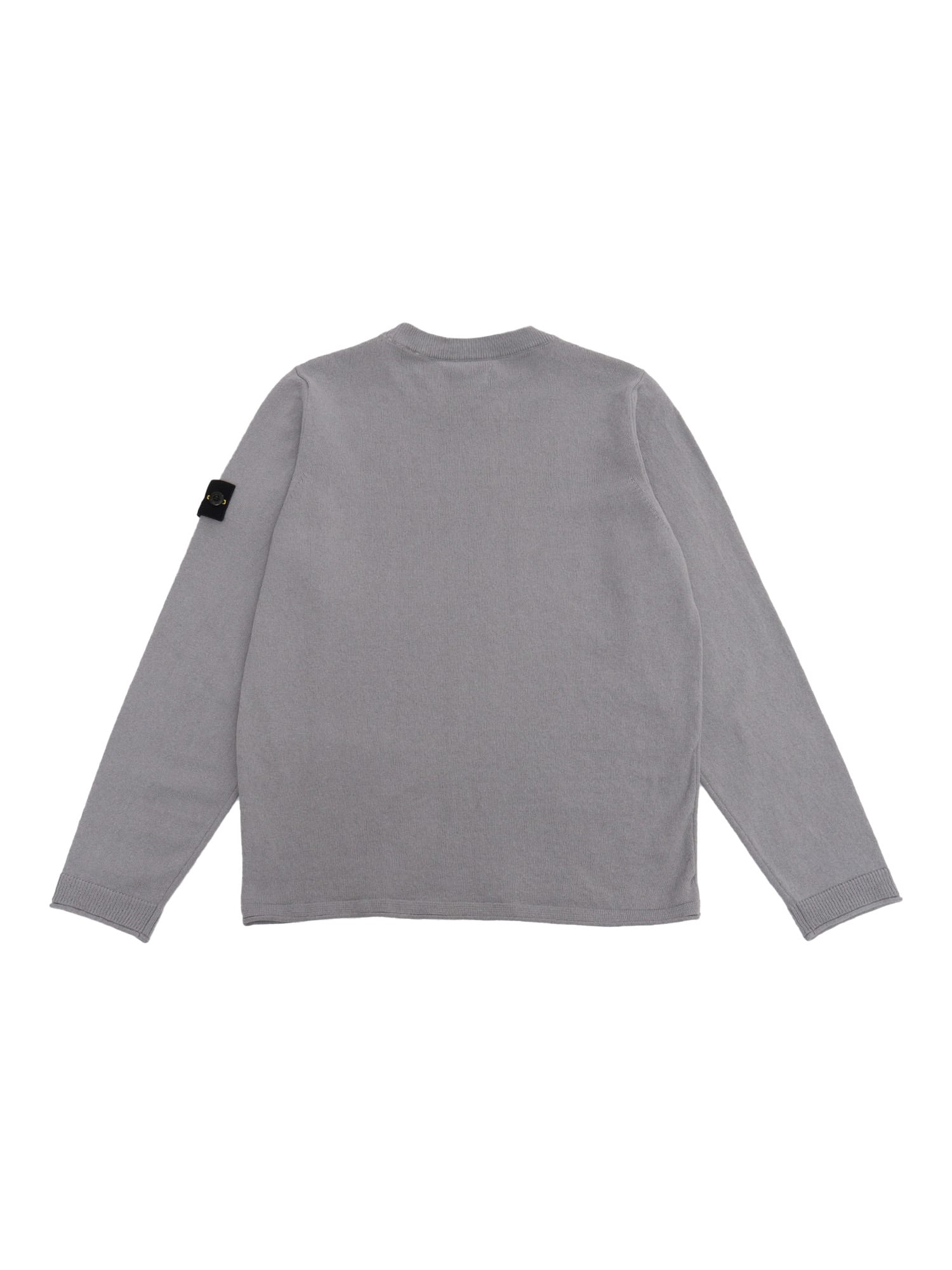 Shop Stone Island Junior Grey Sweater