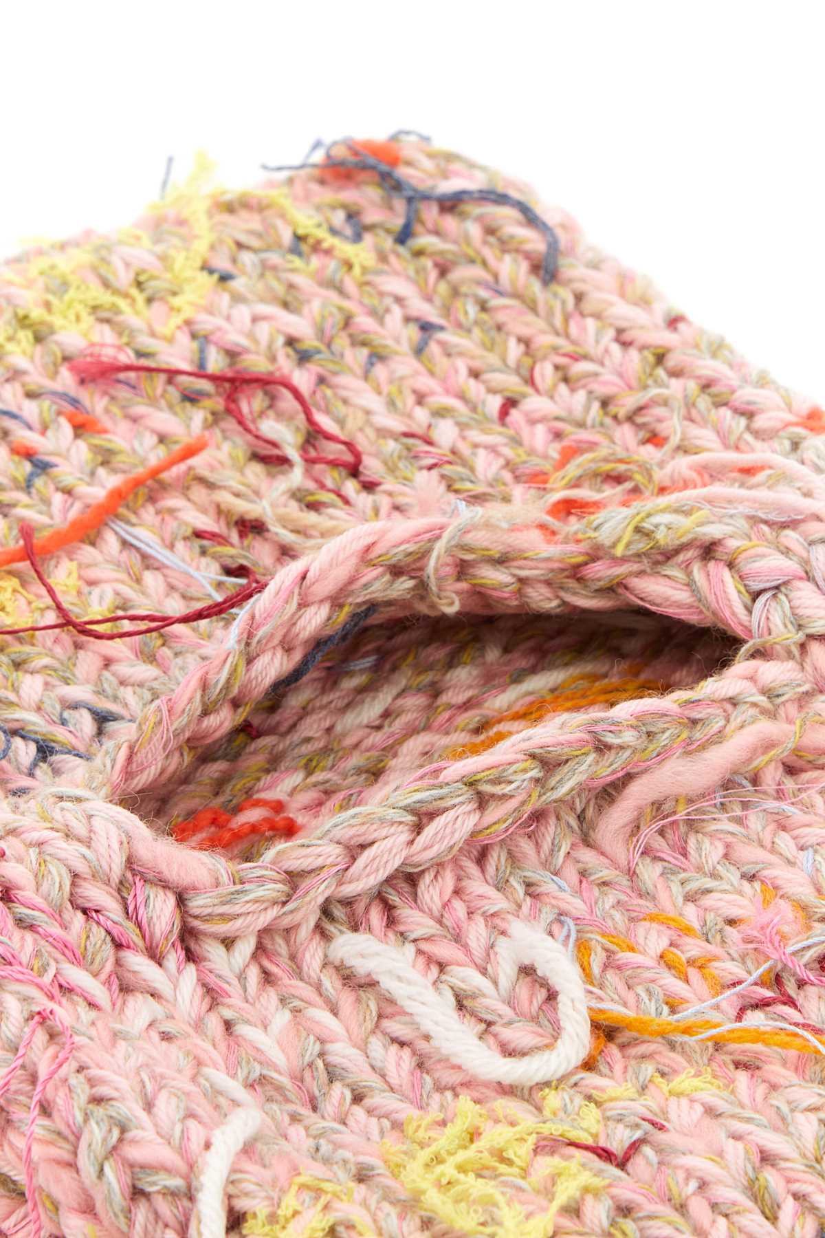 Maison Margiela Multicolor Crochet Balaclava In 001f