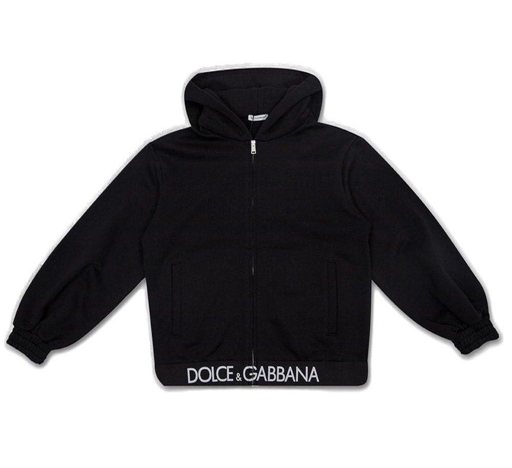 Dolce & Gabbana Zip-up Long-sleeved Hoodie