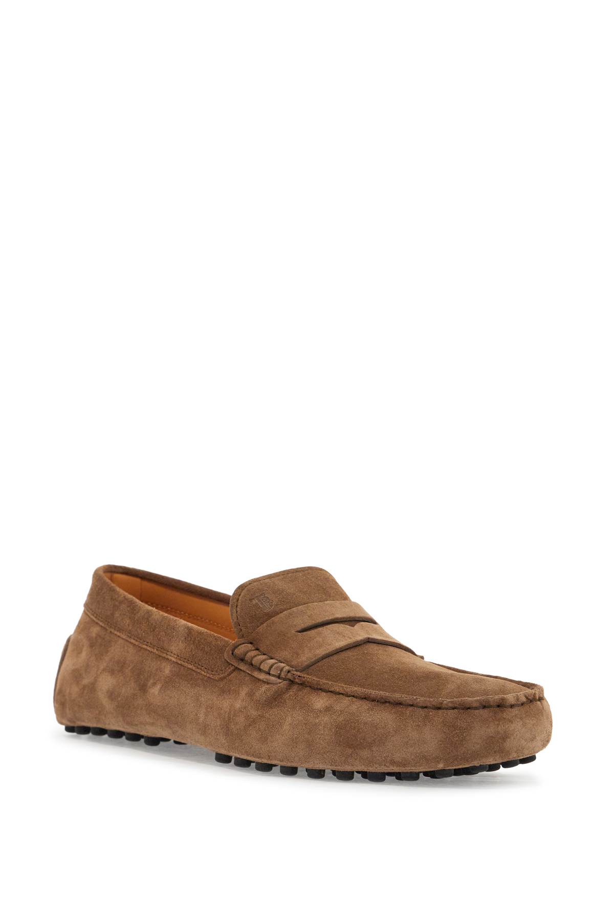 Tod's Light Walnut Leather Driving Moccasin Men In Noce Chiaro (brown)