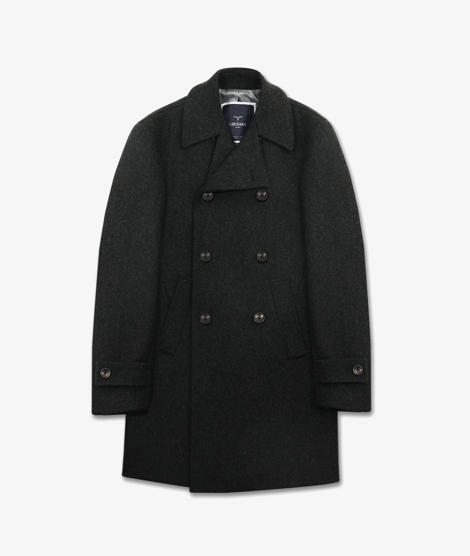 Wool And Cashmere Peacoat Fitz Roy Coat