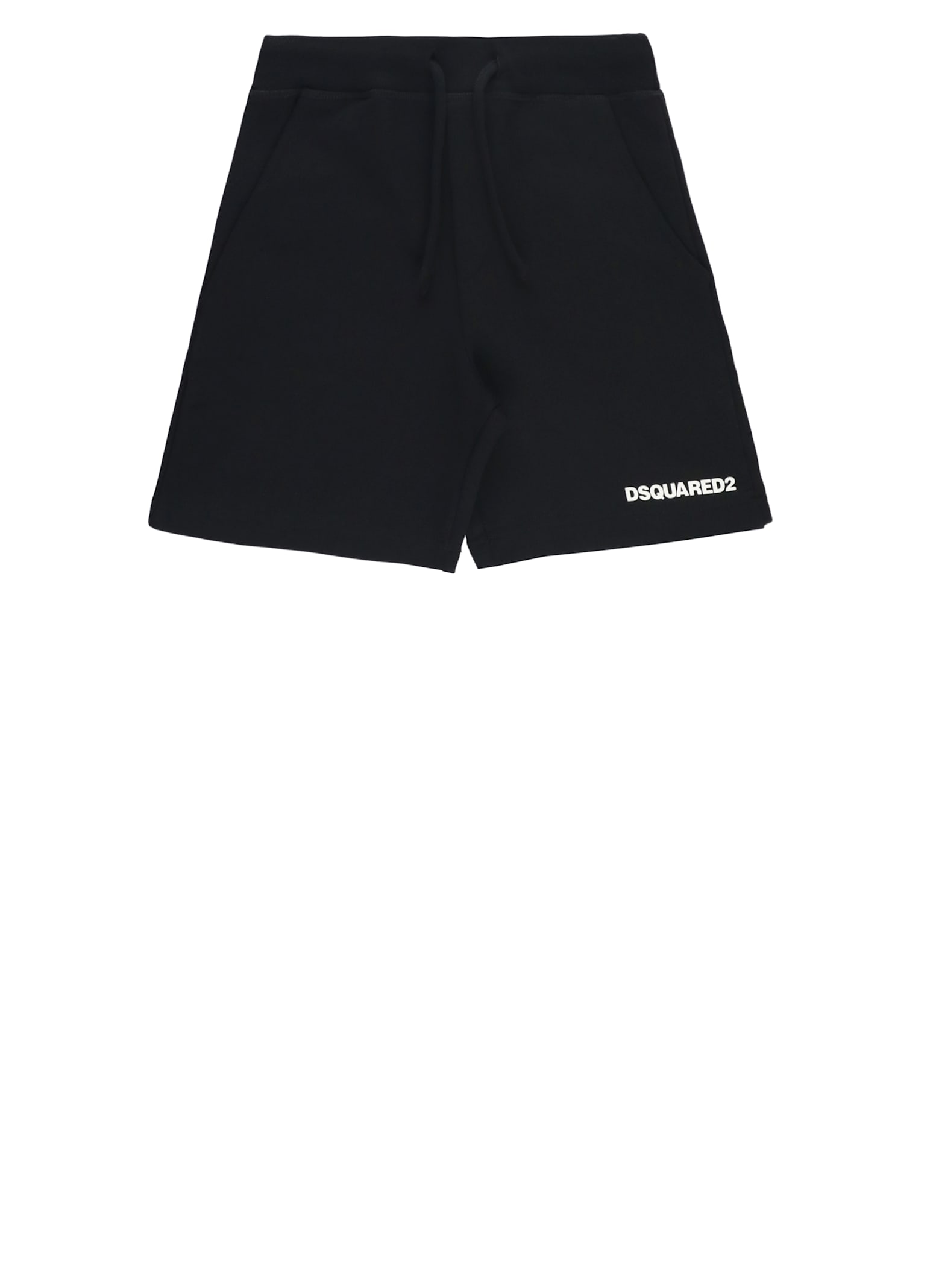 Dsquared2 Shorts Kids Color Black In Black