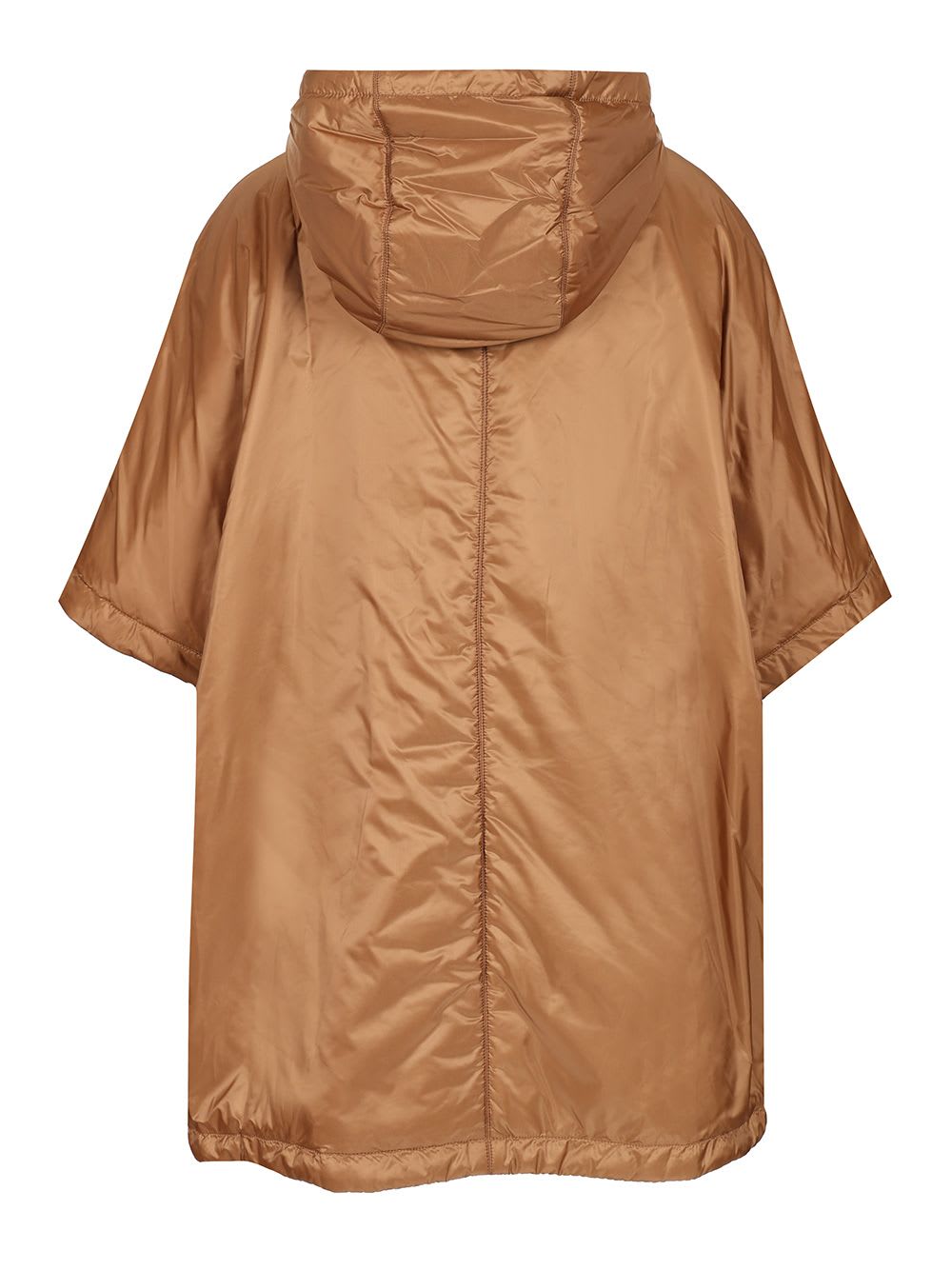 Max Mara The Cube Camel Greenci Down Jacket In Brown