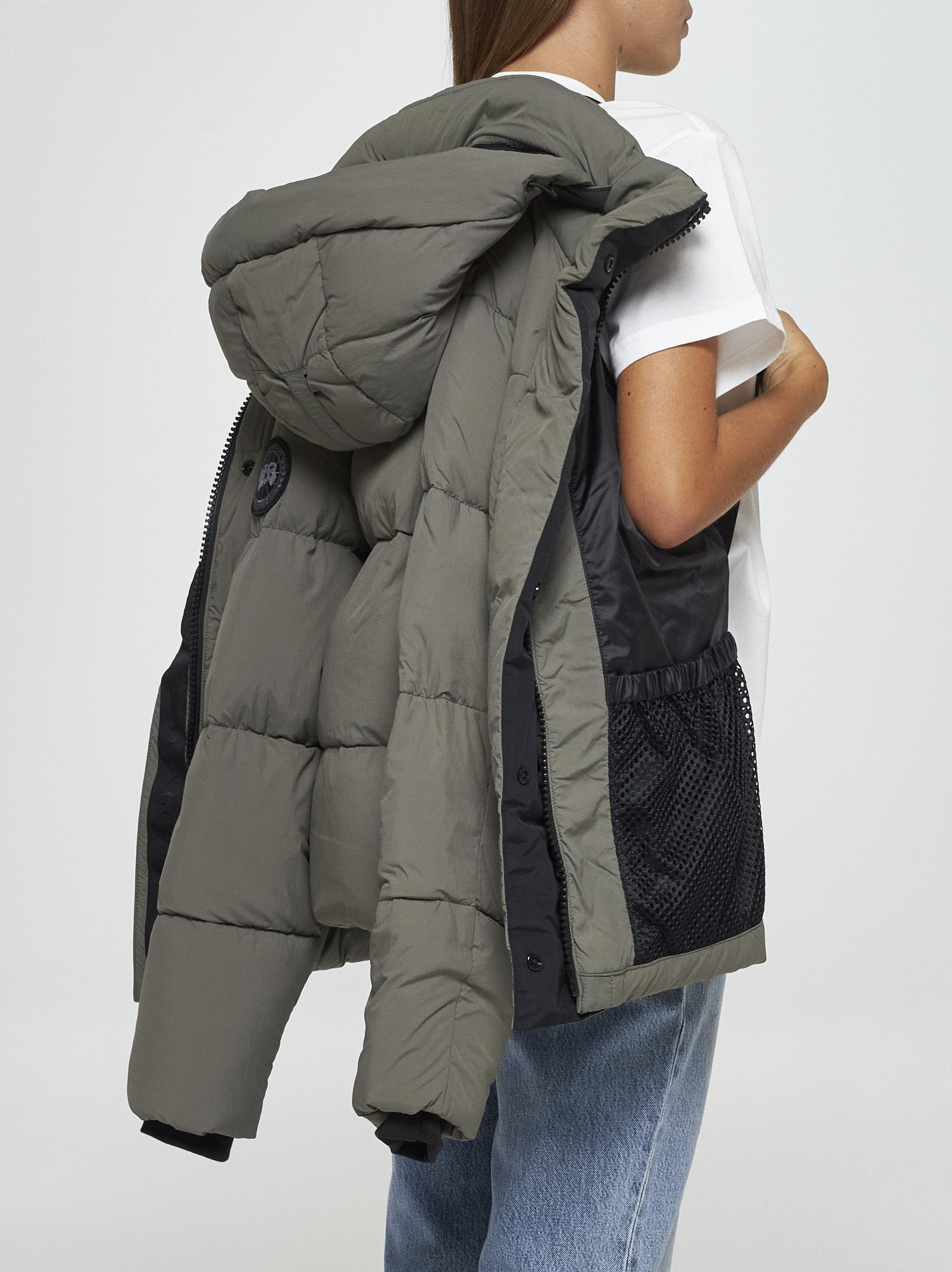 Shop Canada Goose Junction Quilted Nylon Down Parka In Dark Sage