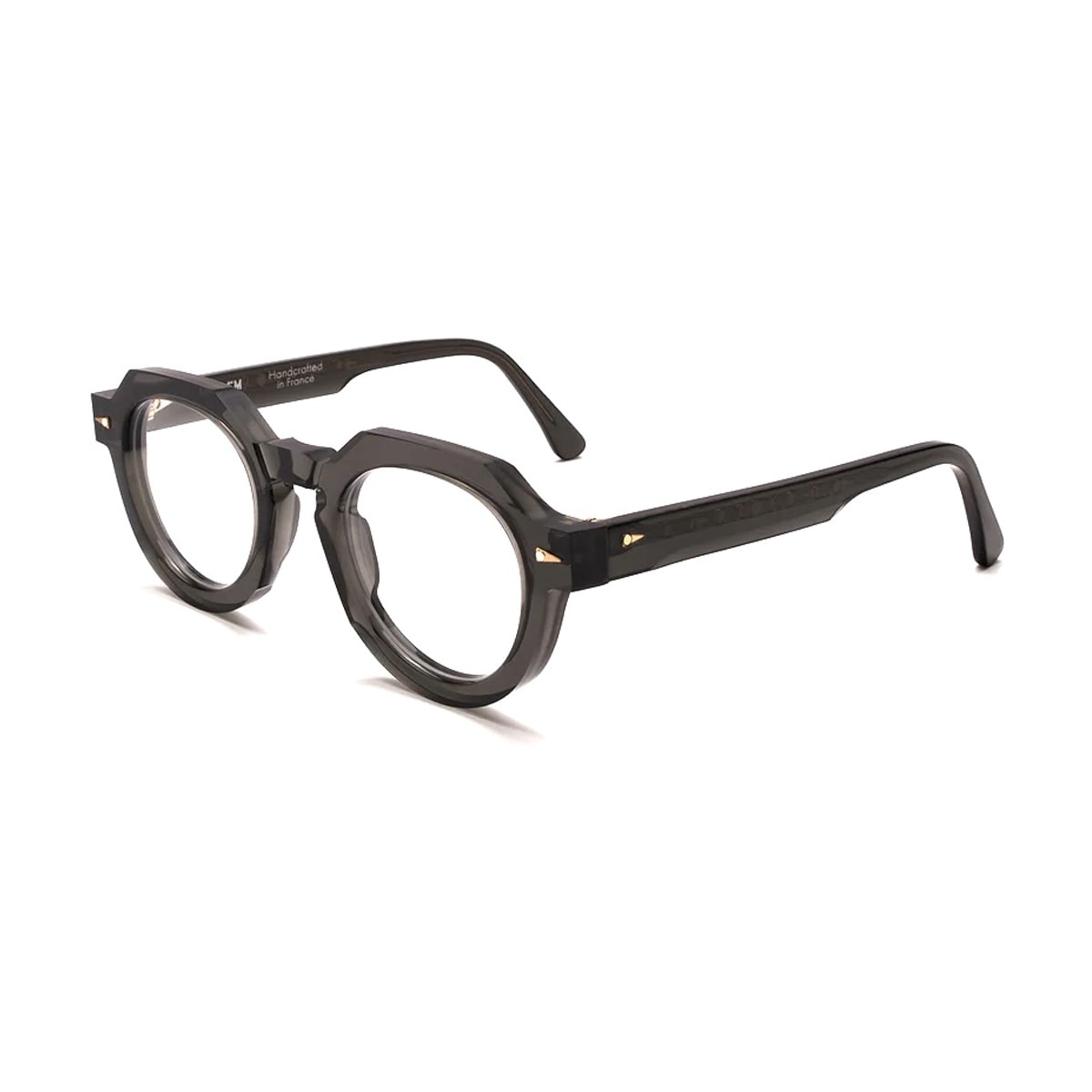 Ahlem Petits Champ Foglight Grigio Scuro Trasparente Glasses In Black