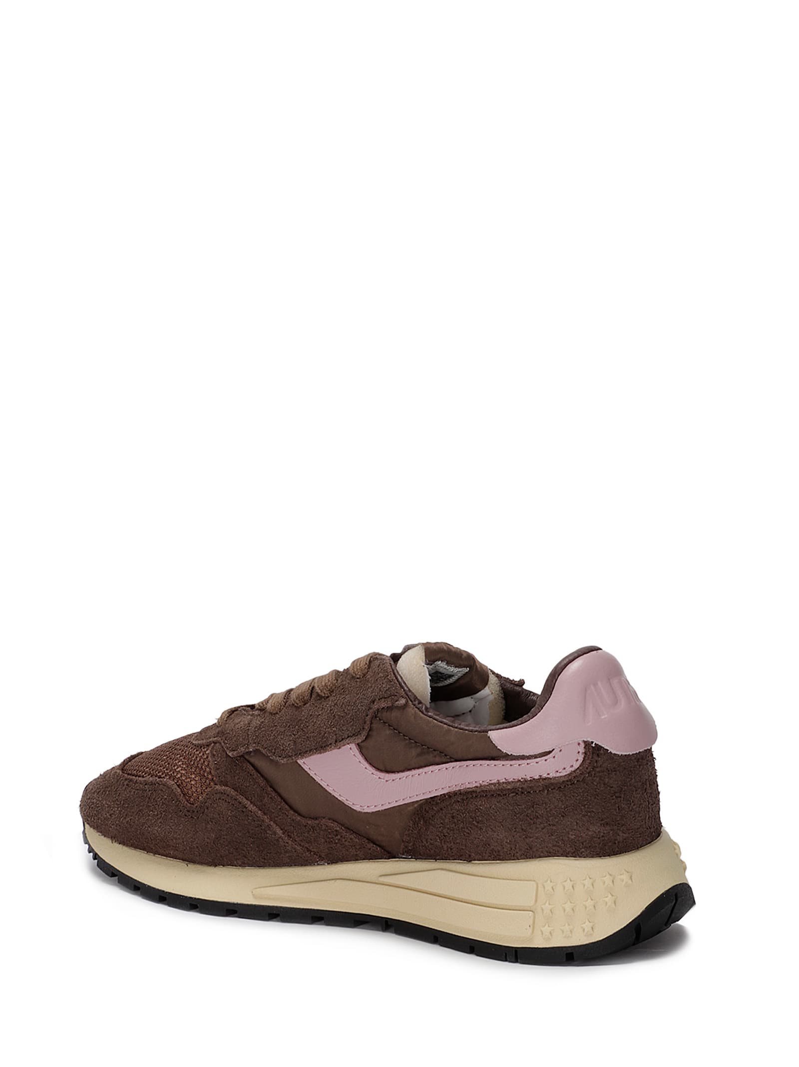Autry Multicolor Fabric And Suede Reelwind Sneakers In Multi
