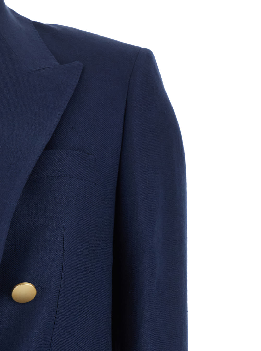 Tagliatore Jasmine Blue Double-breasted Suit With Peak Revers In Fabric Woman In Blu