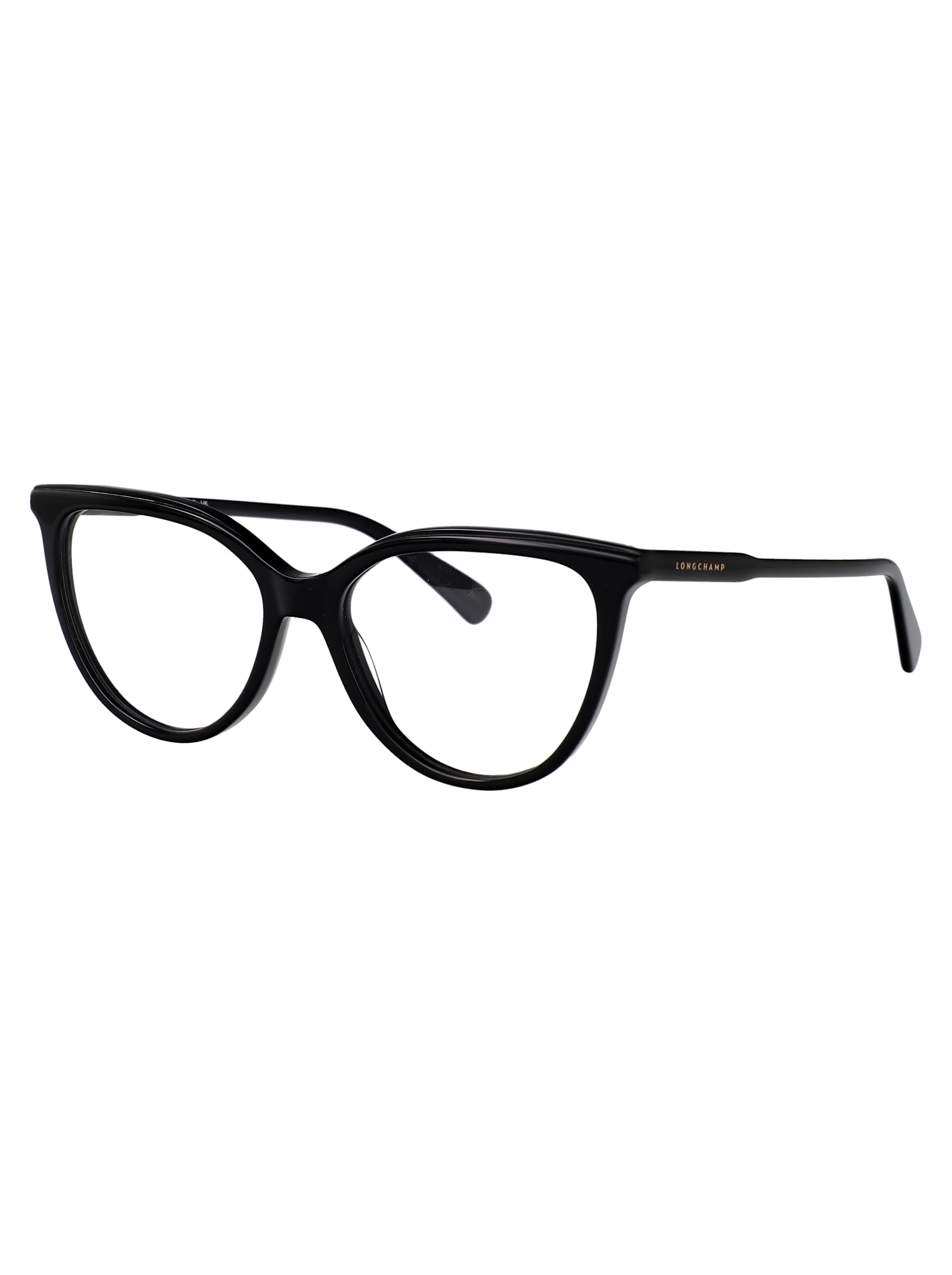 Longchamp Geometric Flat Mirror In Black