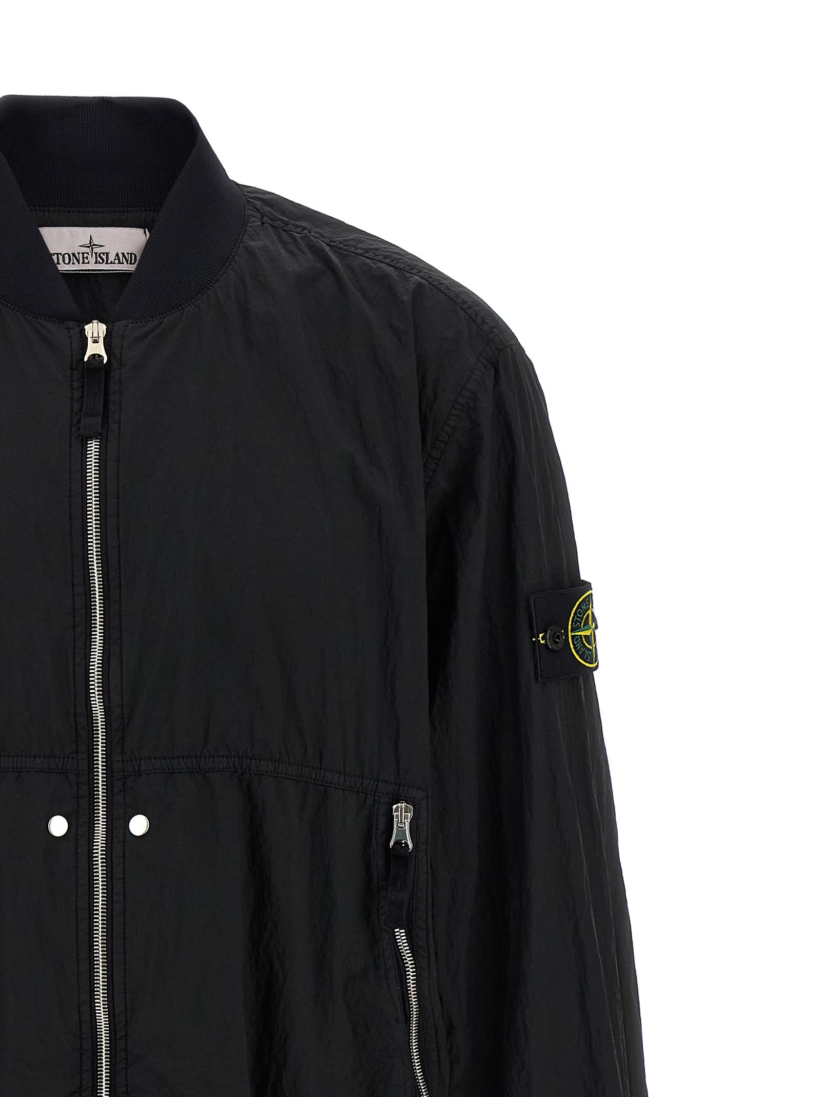 Stone Island Nylon Metal Watro-tc Bomber Jacket