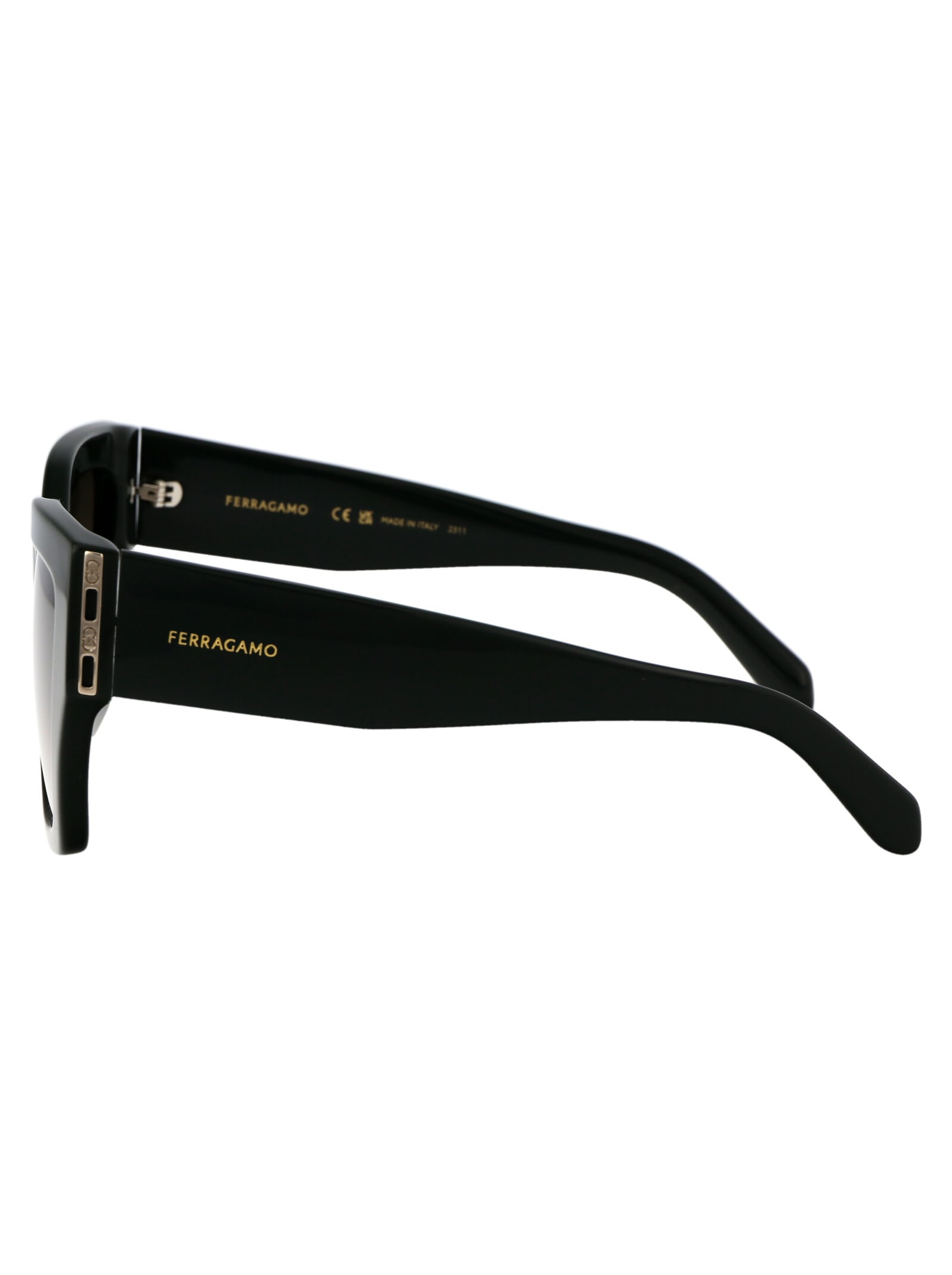 Shop Ferragamo Sf1104s Sunglasses In 302 Green