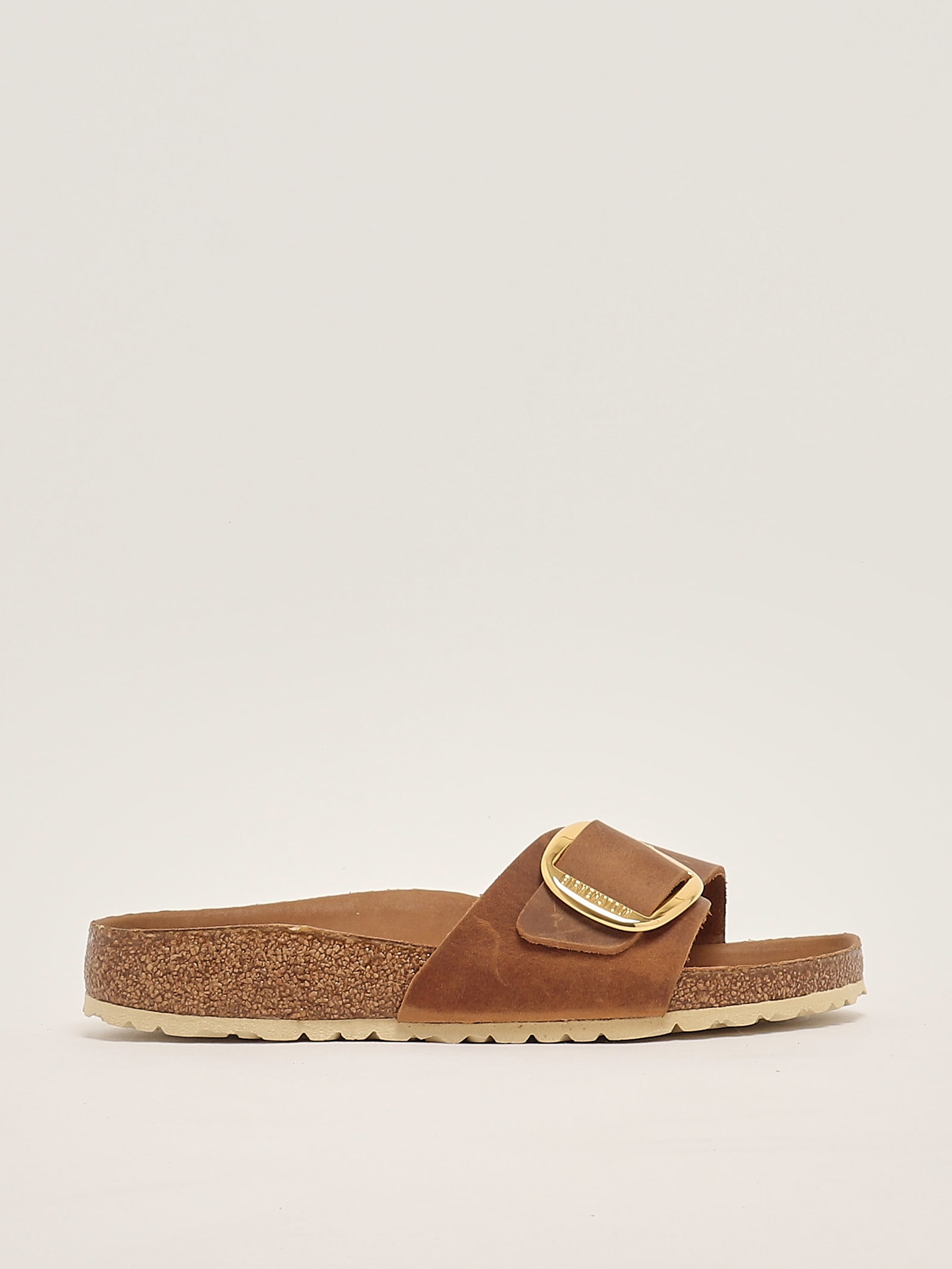Birkenstock Madrid Big Buckle Sandal In Brown
