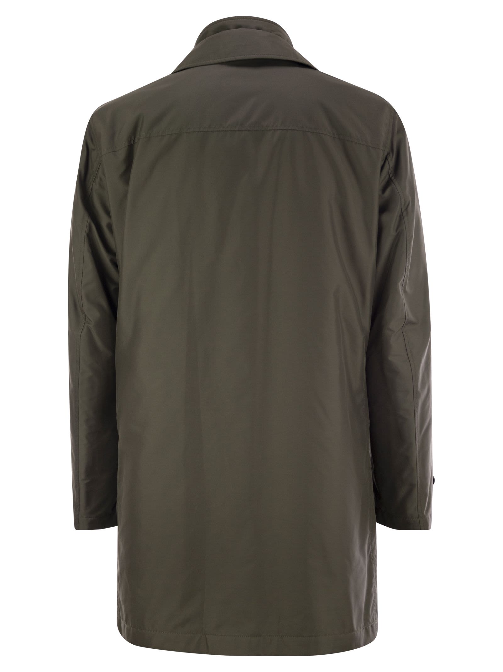 Fay Morning Coat In Green